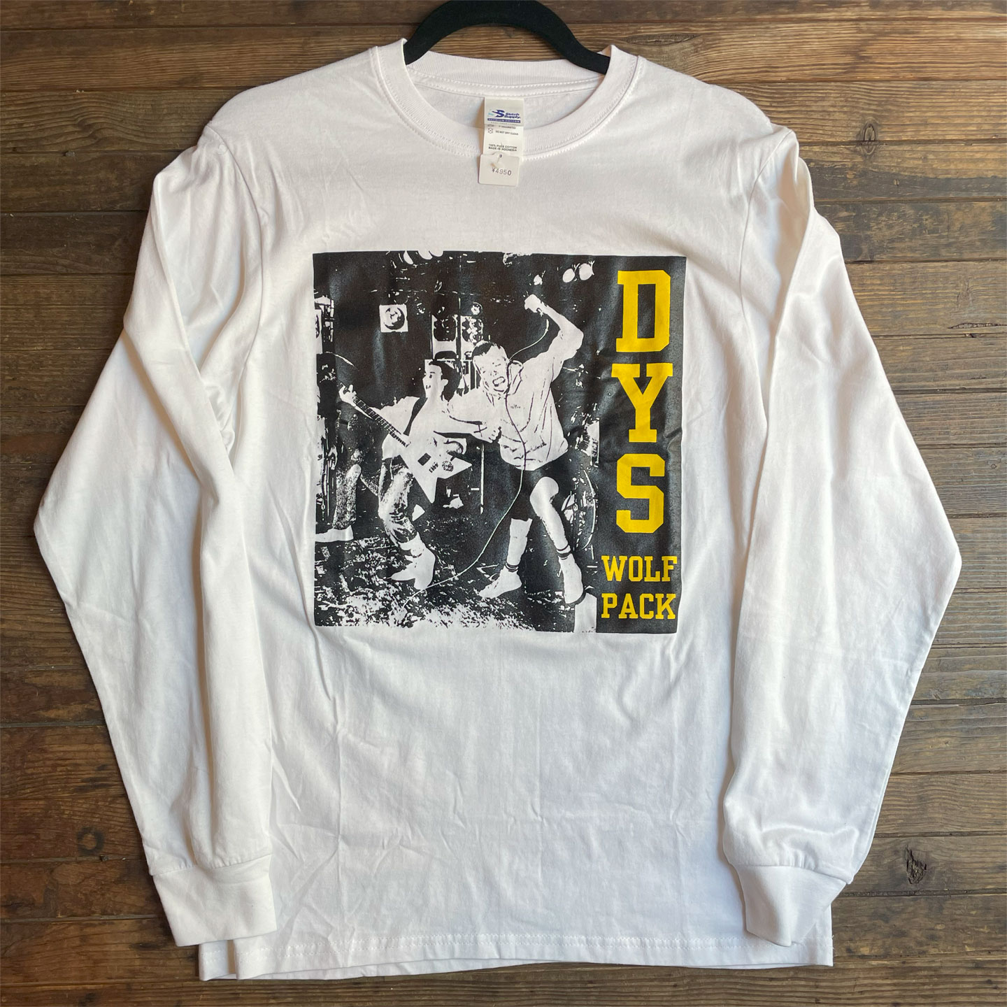 B品 DYS ロングスリーブTシャツ WOLF PACK