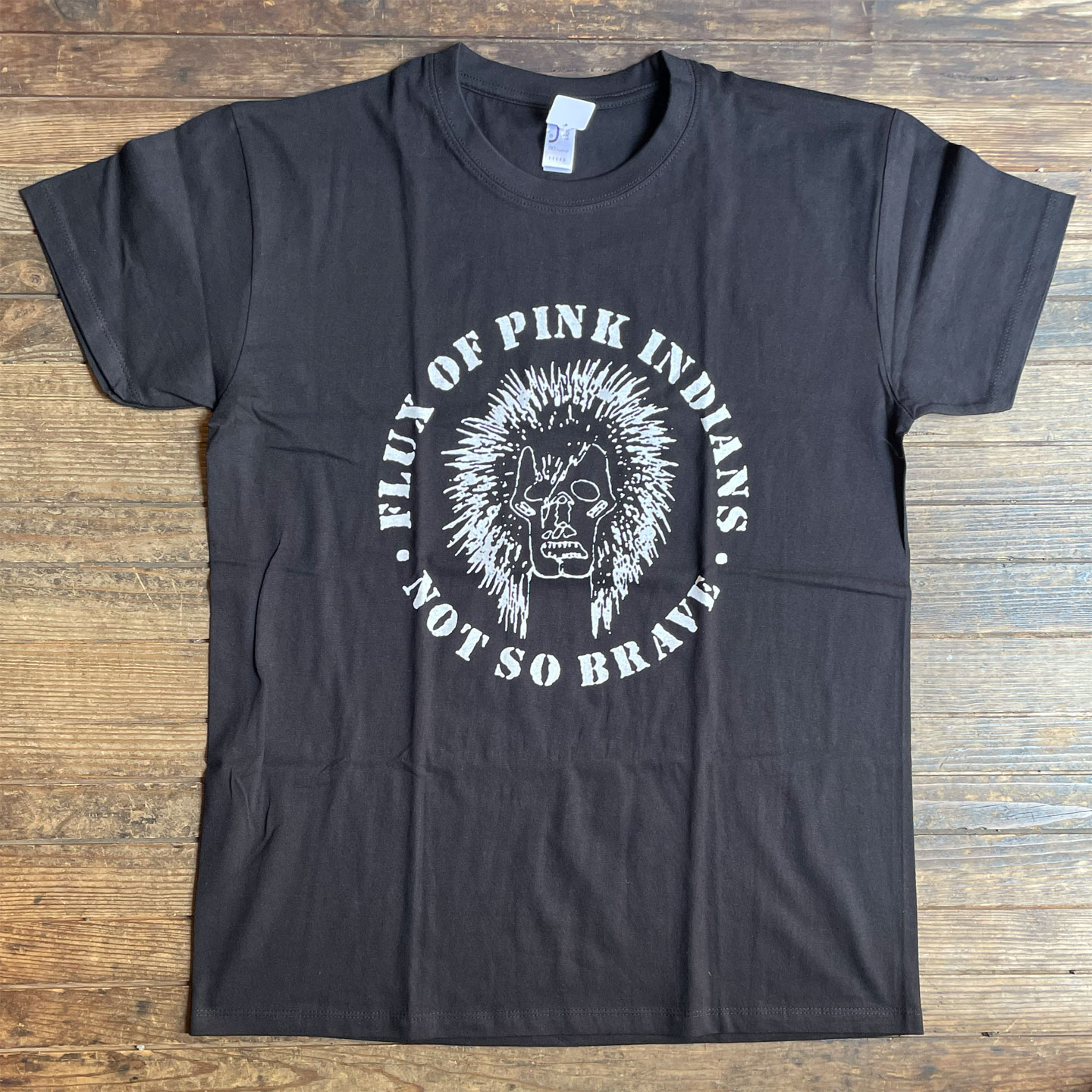 FLUX OF PINKINDIANS Tシャツ NOT SO BRAVE
