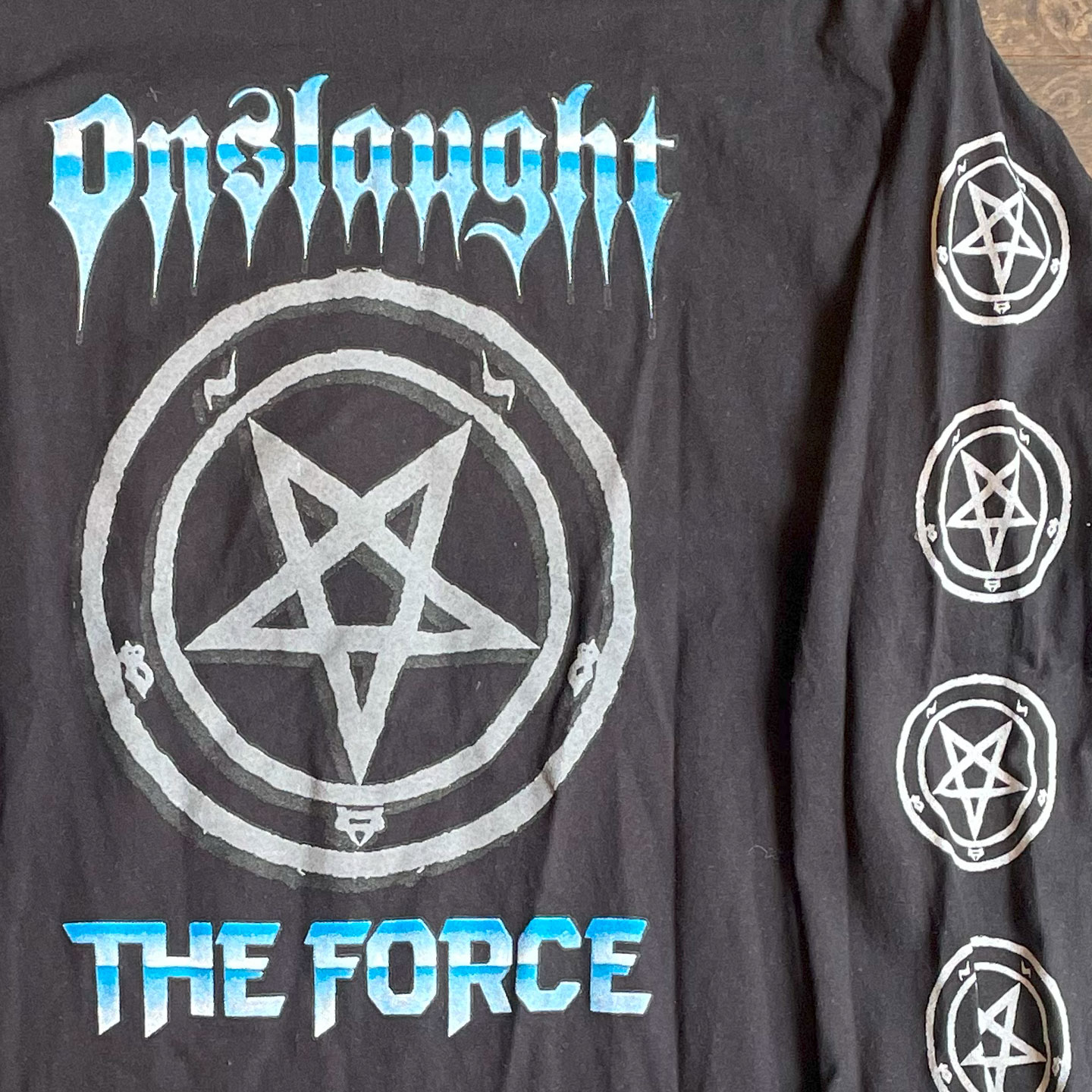 USED! Onslaught ロングスリーブTシャツ THE FORCE