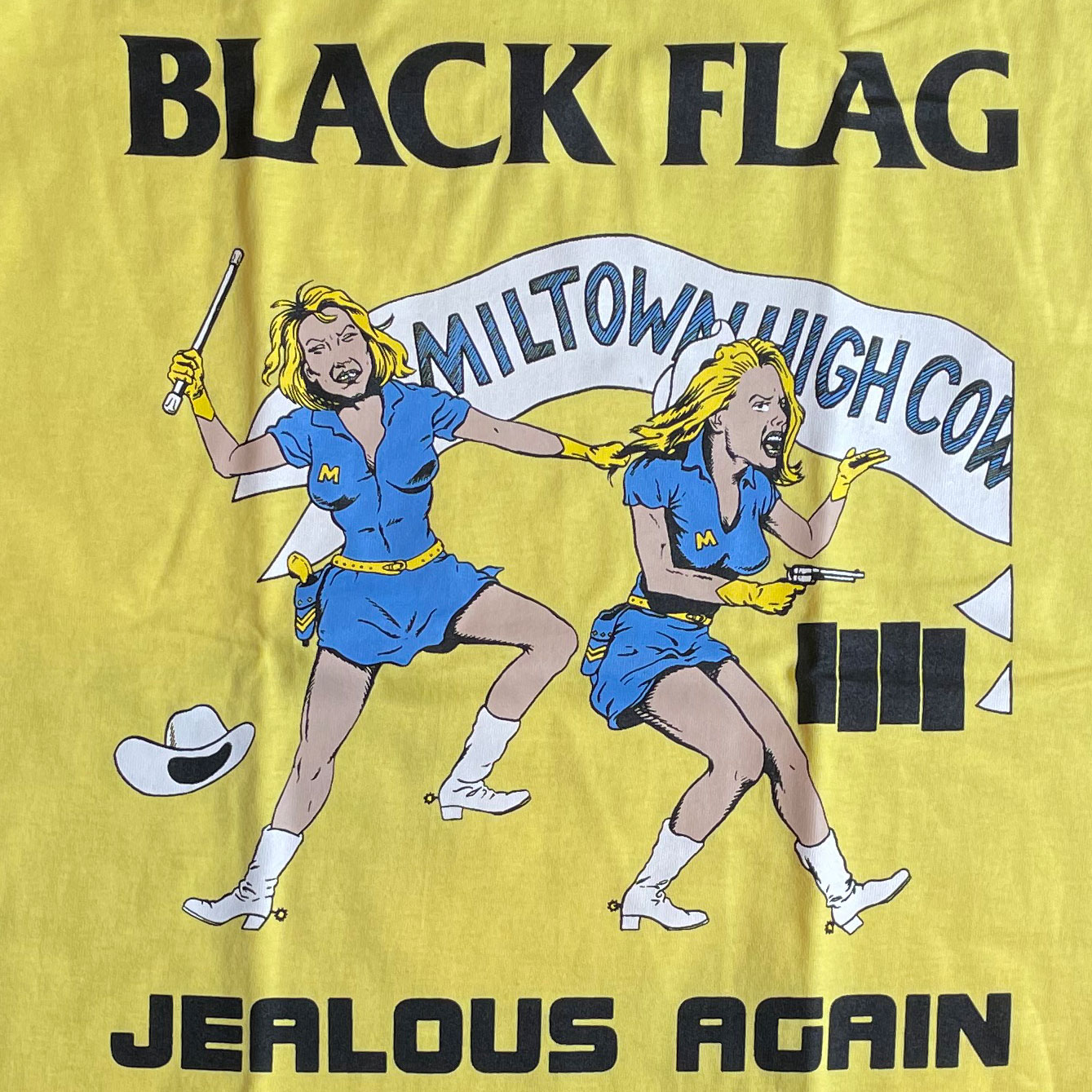 BLACK FLAG Tシャツ JEALOUS AGAIN