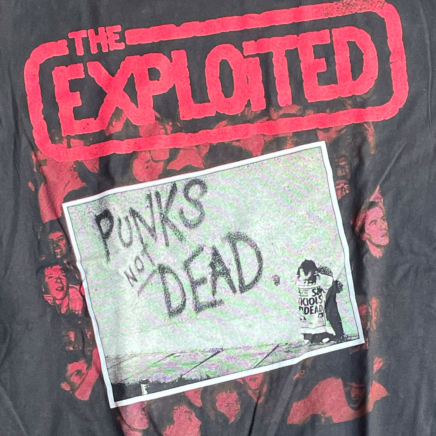 THE EXPLOITED Tシャツ PUNKS NOT DEAD オフィシャル