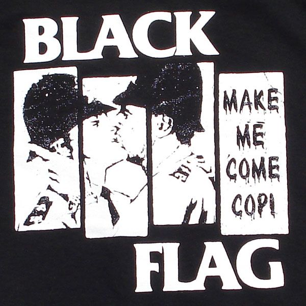 BLACK FLAG Tシャツ COP | 45REVOLUTION