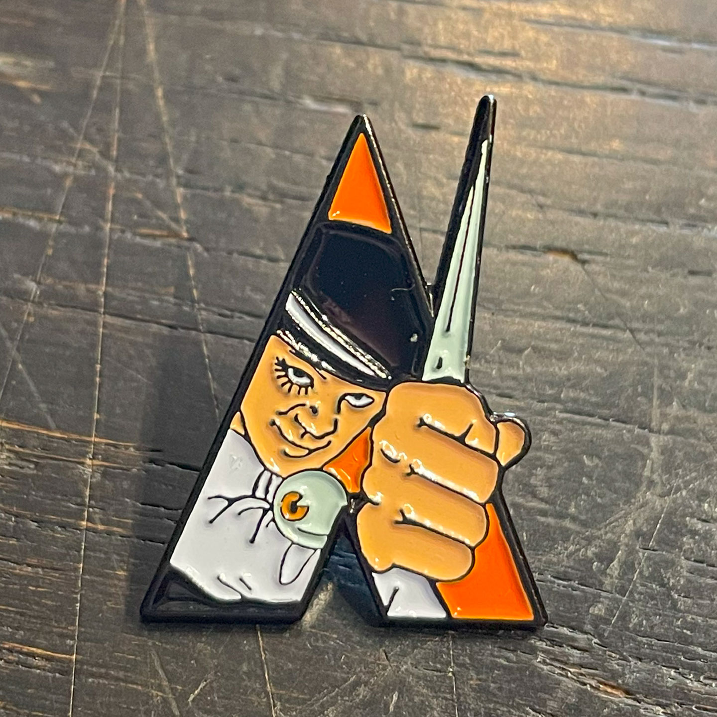 A CLOCKWORK ORANGE ピンバッジ