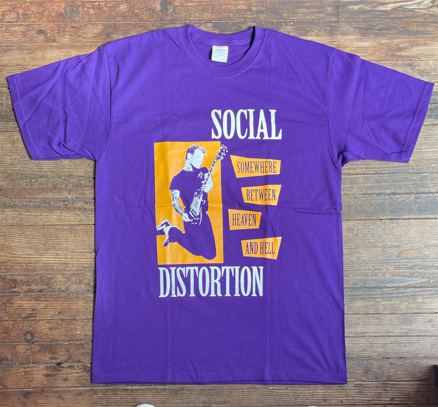 SOCIAL DISTORTION Tシャツ Somewhere Between Heaven And Hell