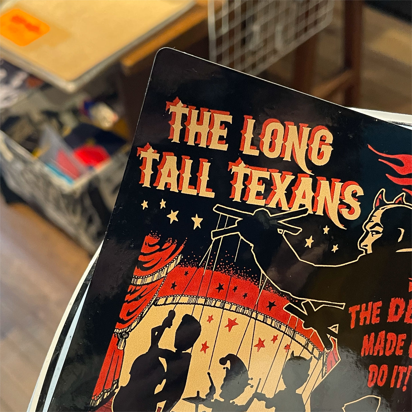 LONG TALL TEXANS ステッカー DEVIL オフィシャル