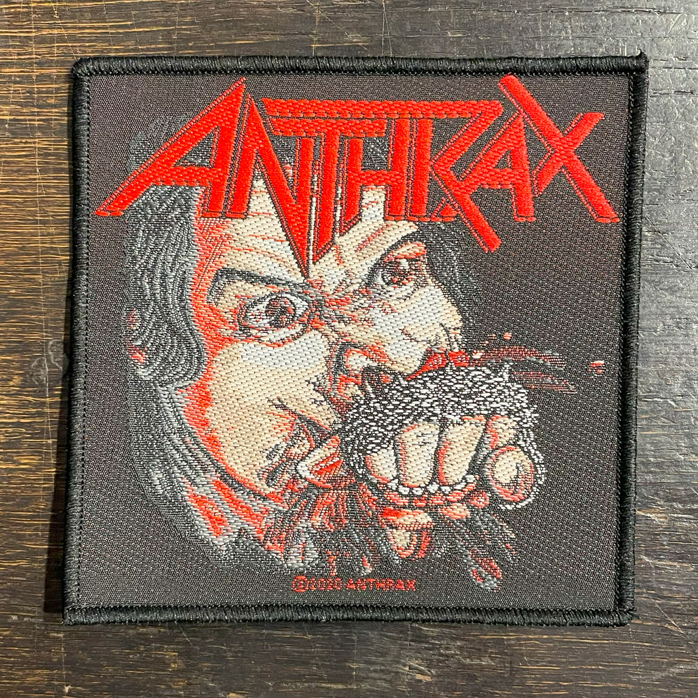 ANTHRAX 刺繍ワッペン  Fistful Of Metal