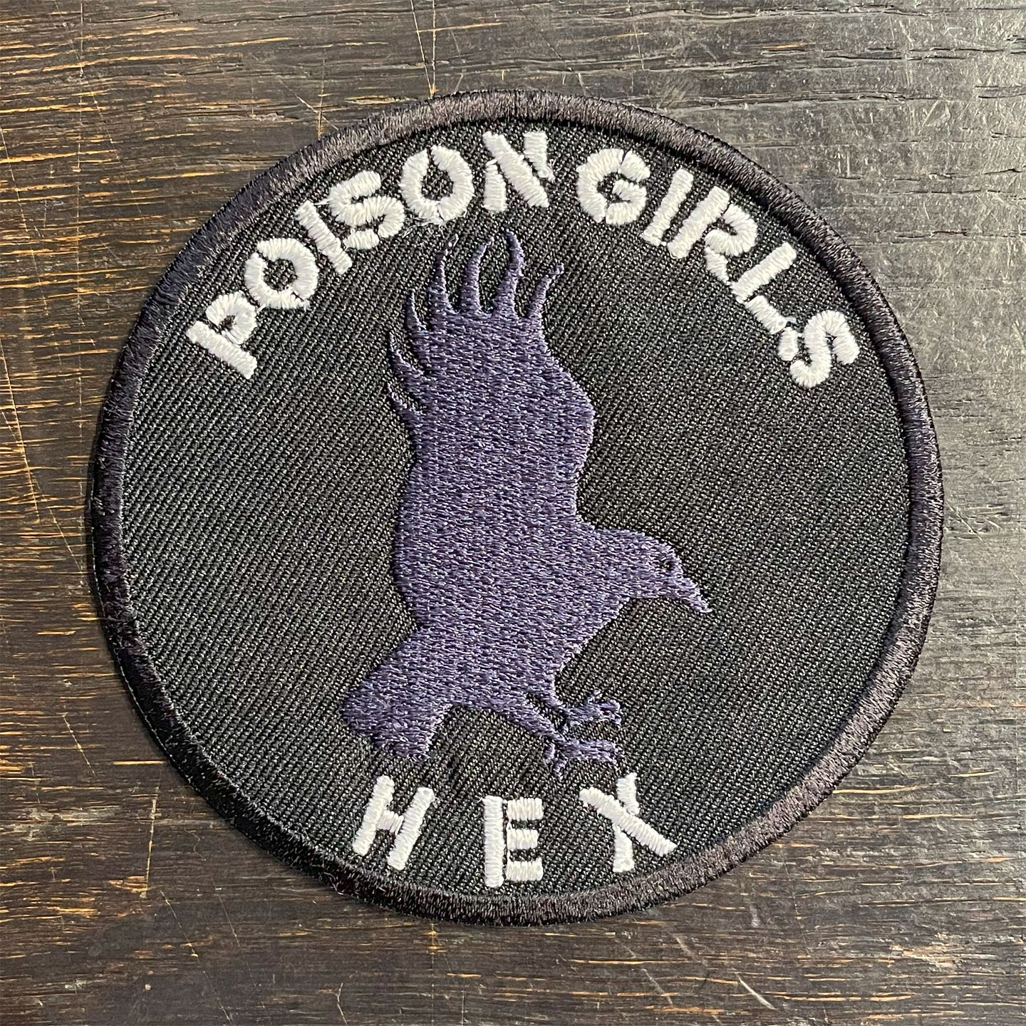 POISON GIRLS 刺繍ワッペン HEX