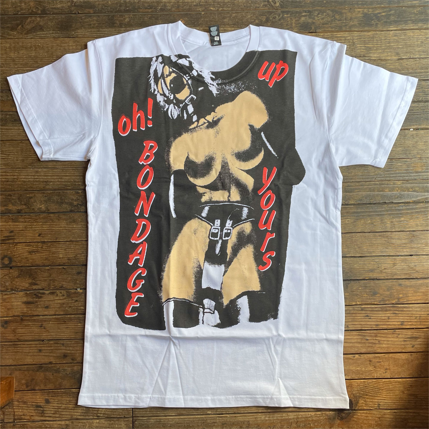 X-RAY SPEX Tシャツ OH BONDAGE UP YOURS!