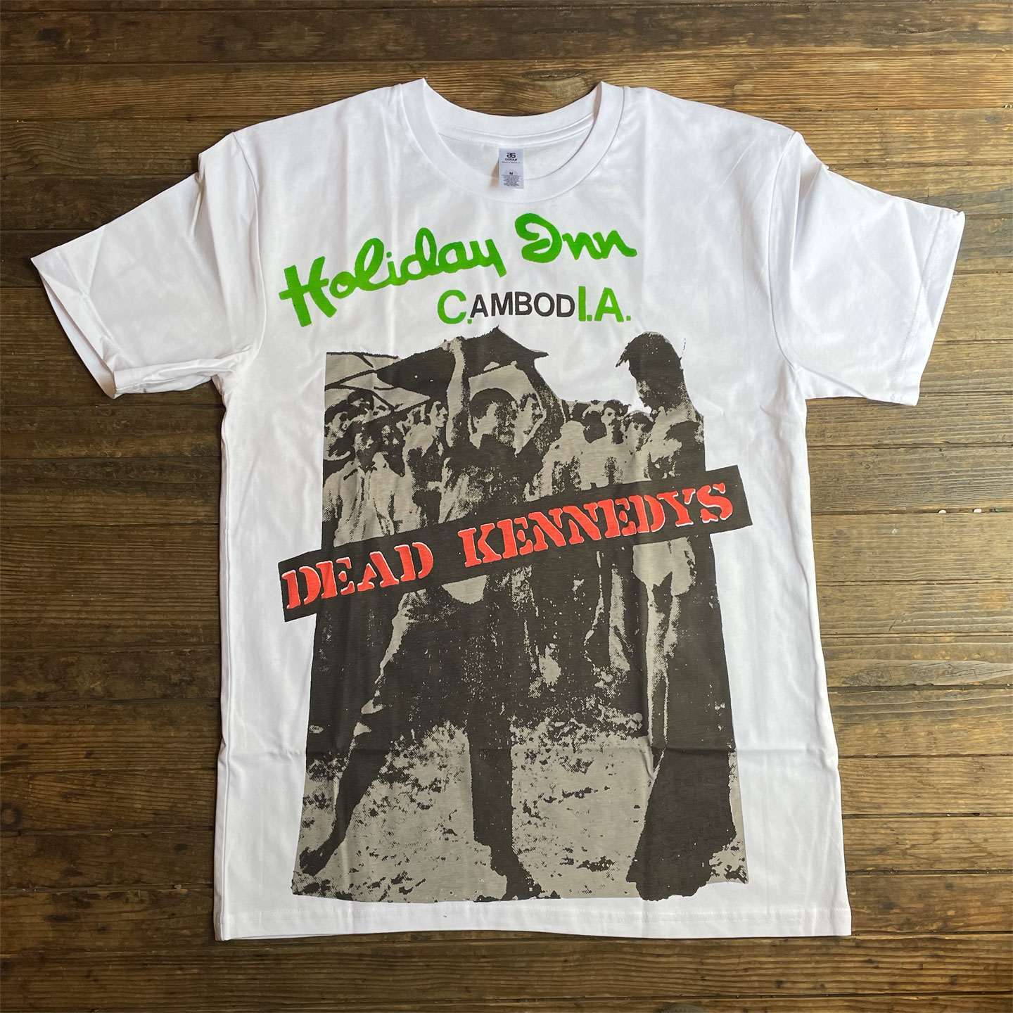 DEAD KENNEDYS Tシャツ HOLIDAY IN CAMBODIA BIG PRINT