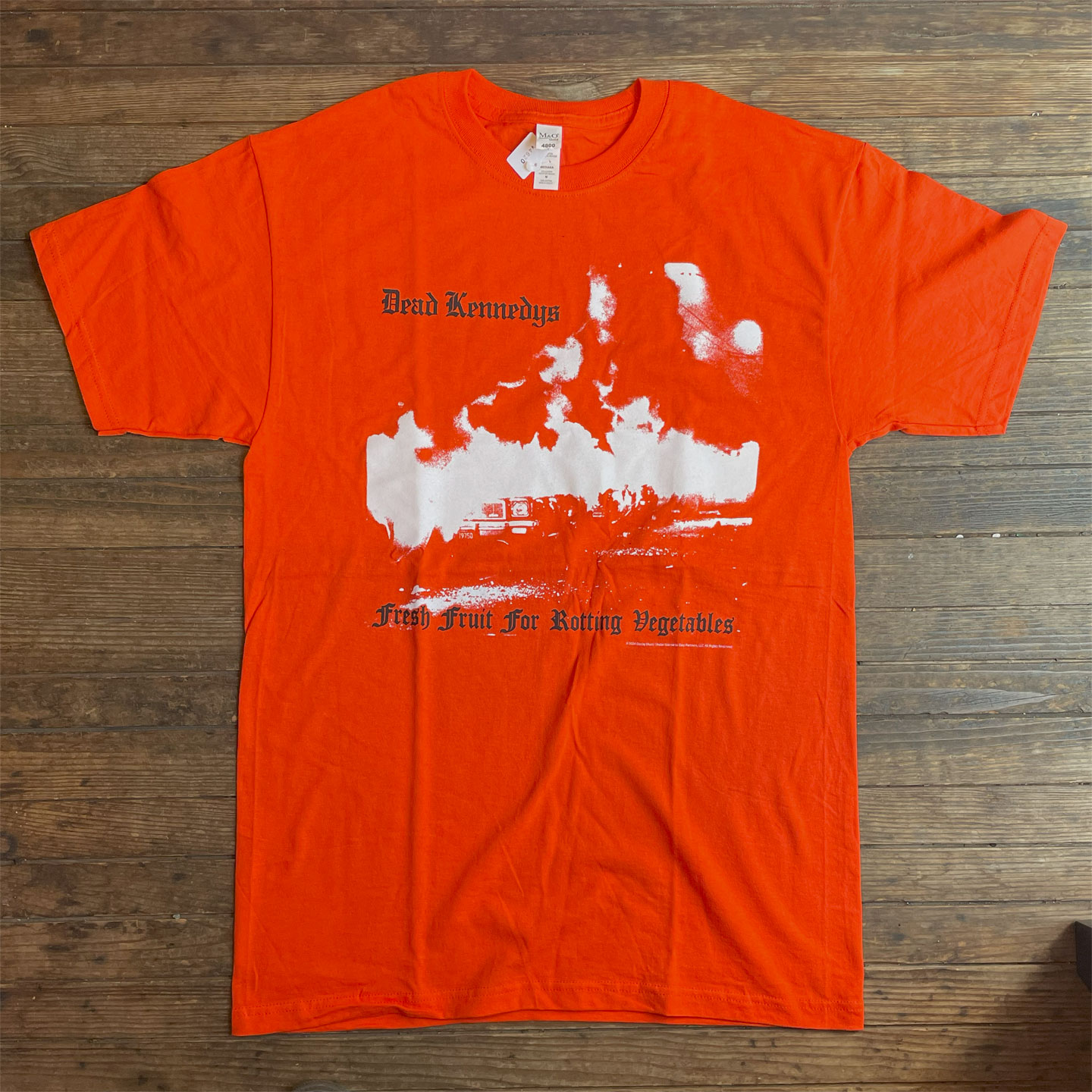 DEAD KENNEDYS Tシャツ 暗殺 ORANGE オフィシャル！