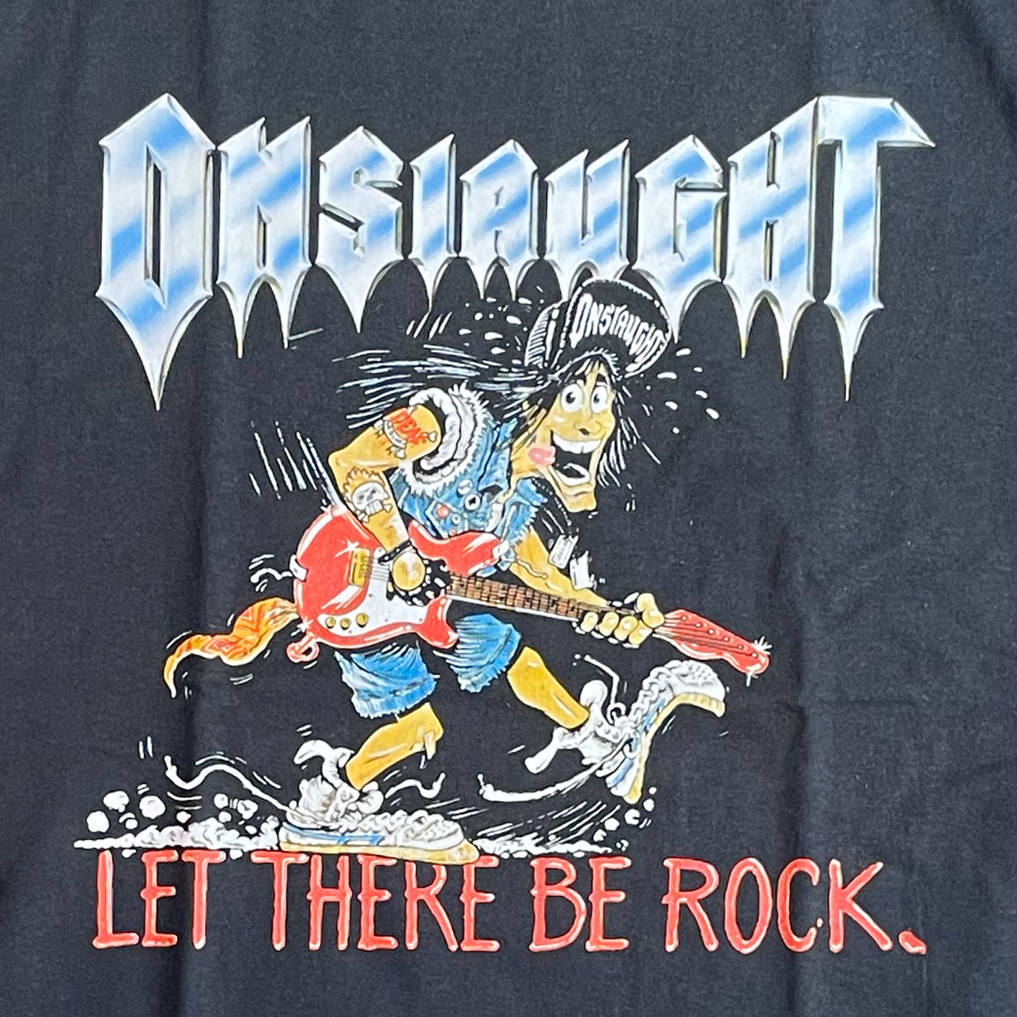 Onslaught Tシャツ Let There Be Rock オフィシャル！