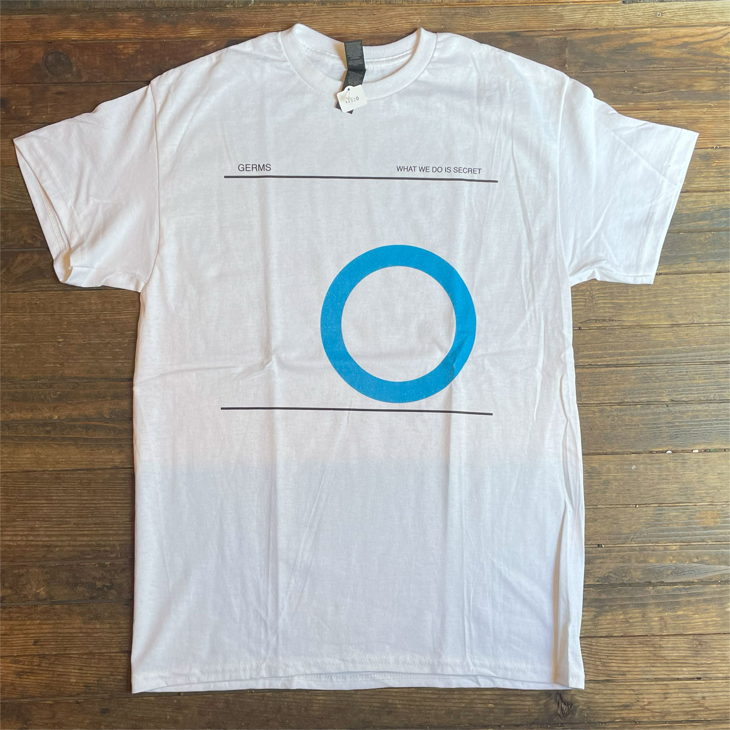 GERMS Tシャツ What We Do Is Secret オフィシャル