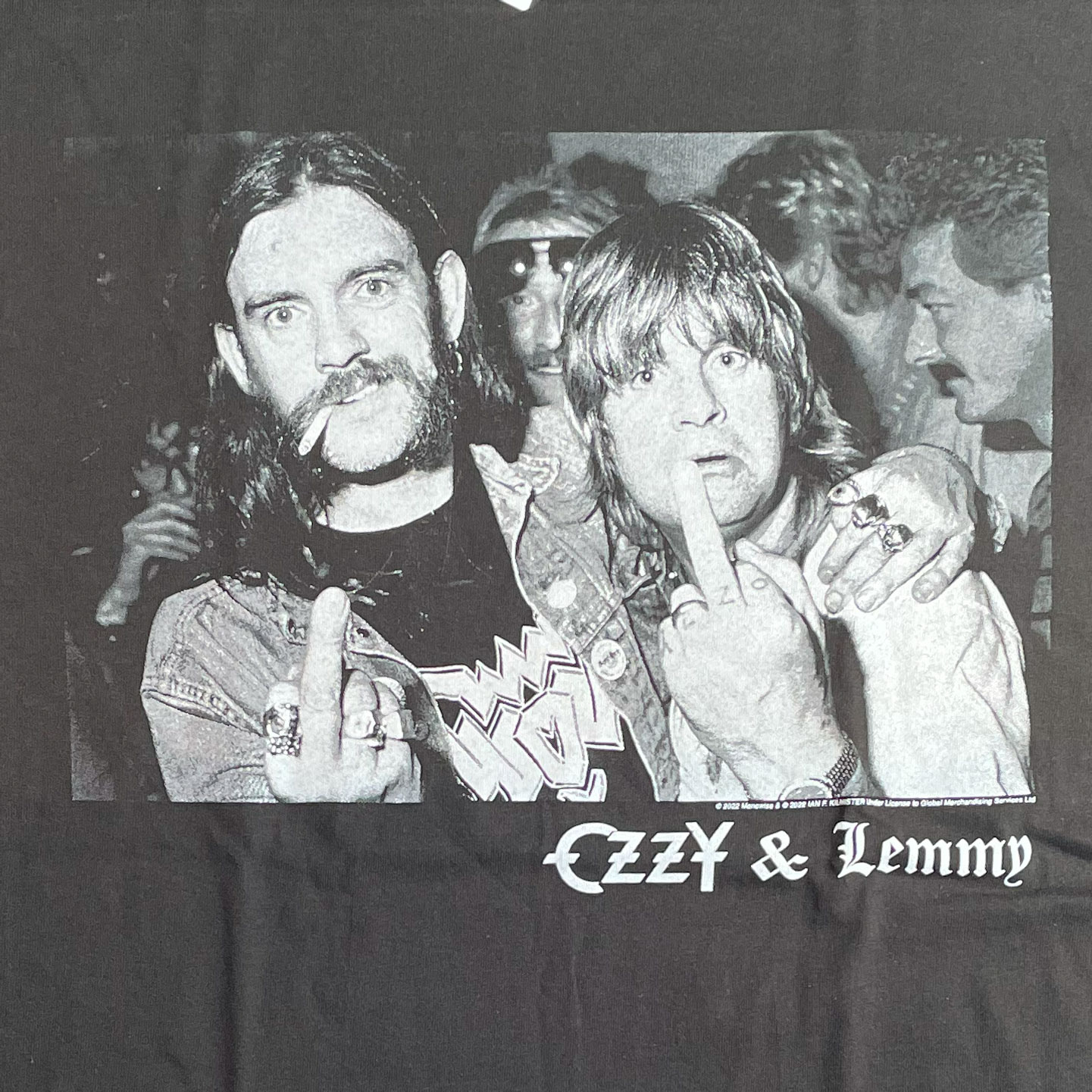 OZZY x LEMMY Tシャツ PHOTO オフィシャル！