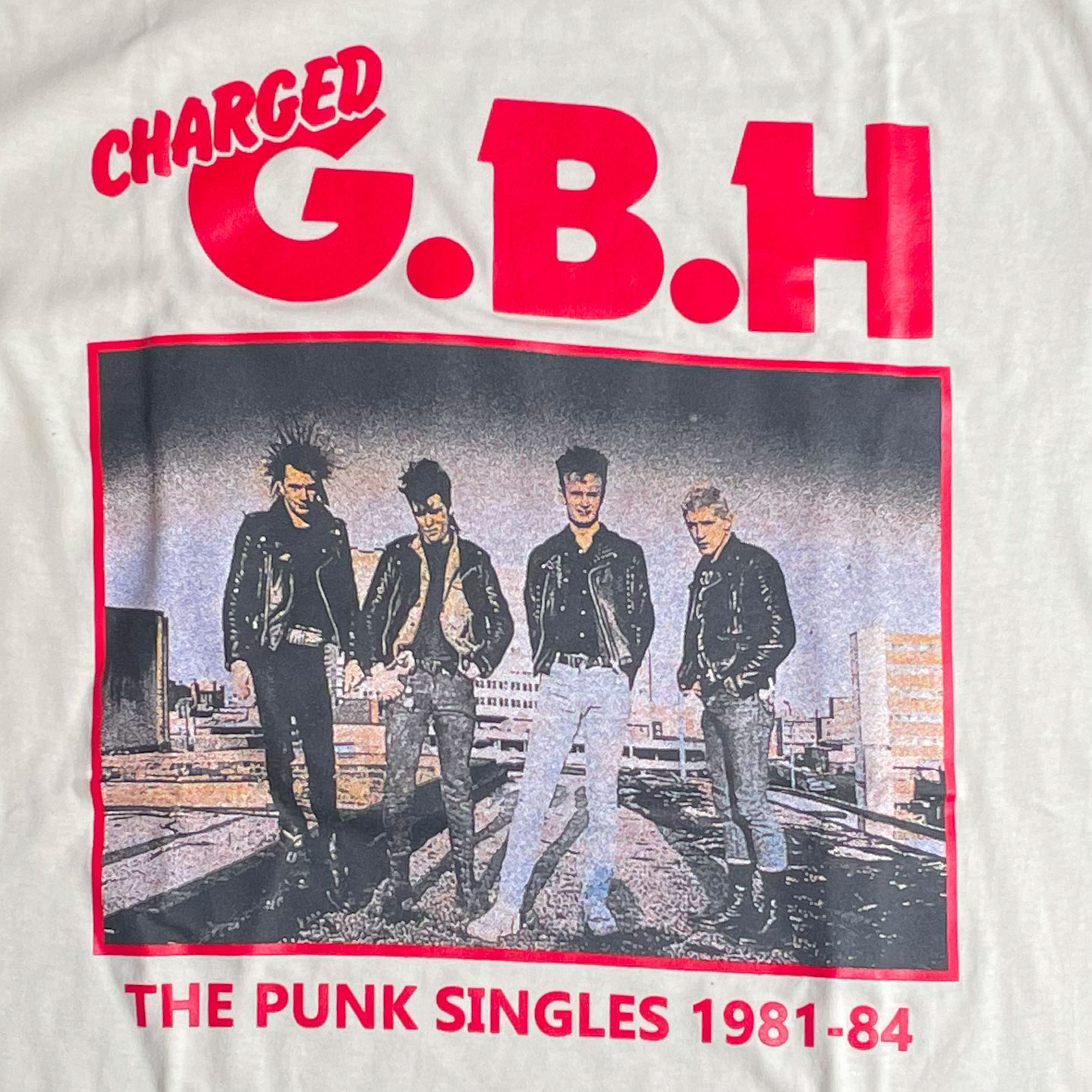 G.B.H Tシャツ THE PUNK SINGLES