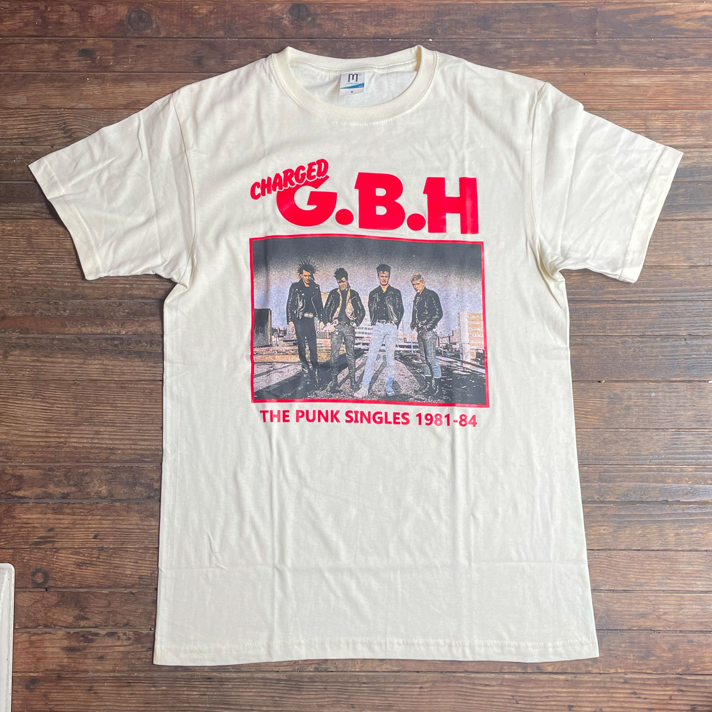 G.B.H Tシャツ THE PUNK SINGLES