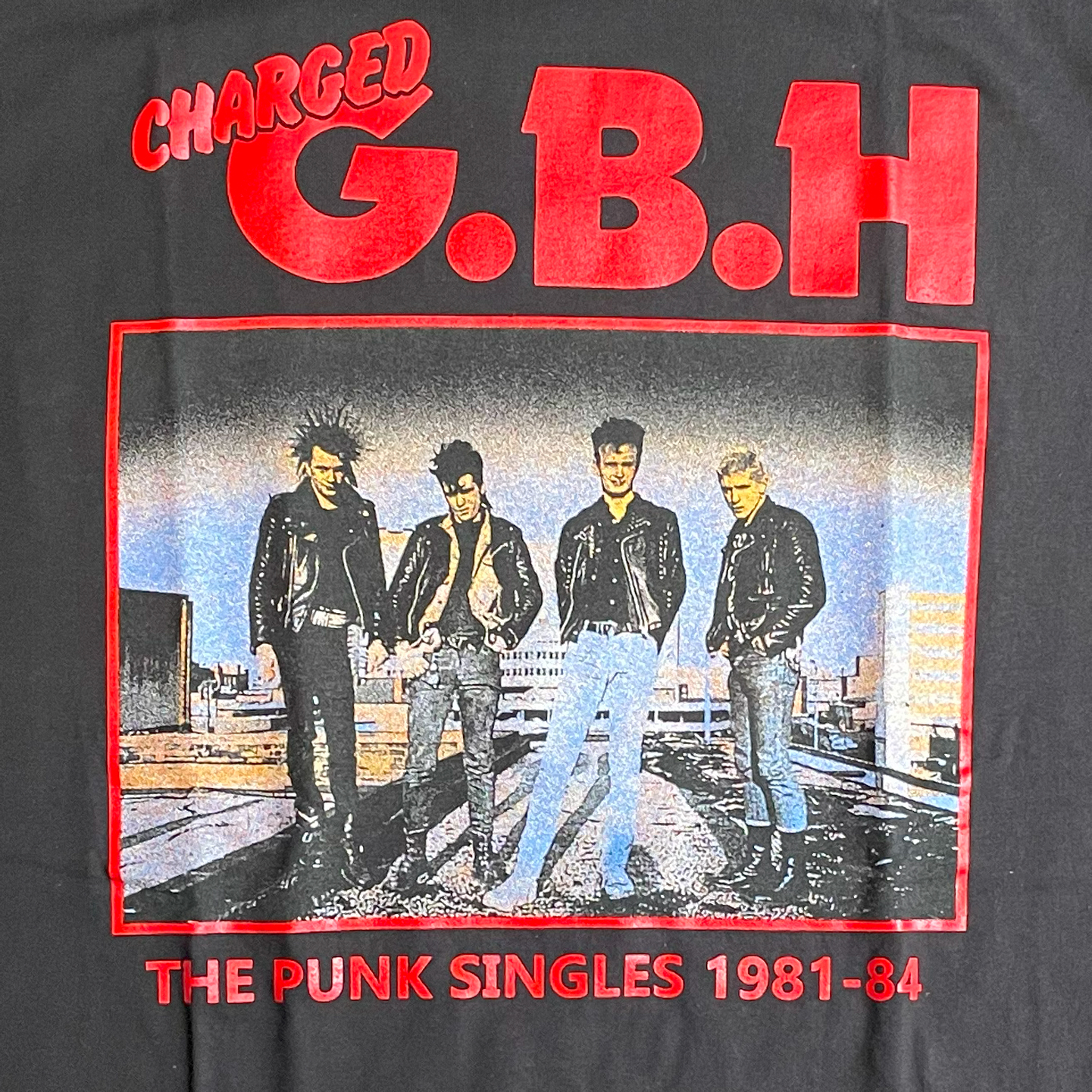 G.B.H Tシャツ THE PUNK SINGLES