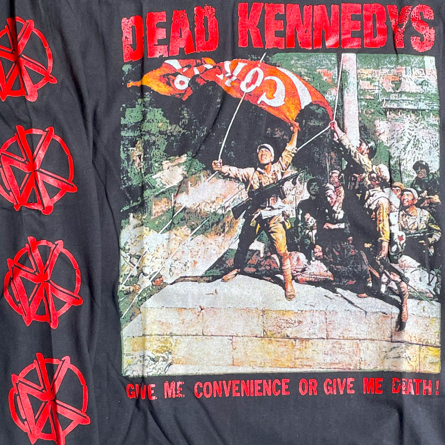 DEAD KENNEDYS ロングスリーブTシャツ Give Me Convenience or Give Me Death