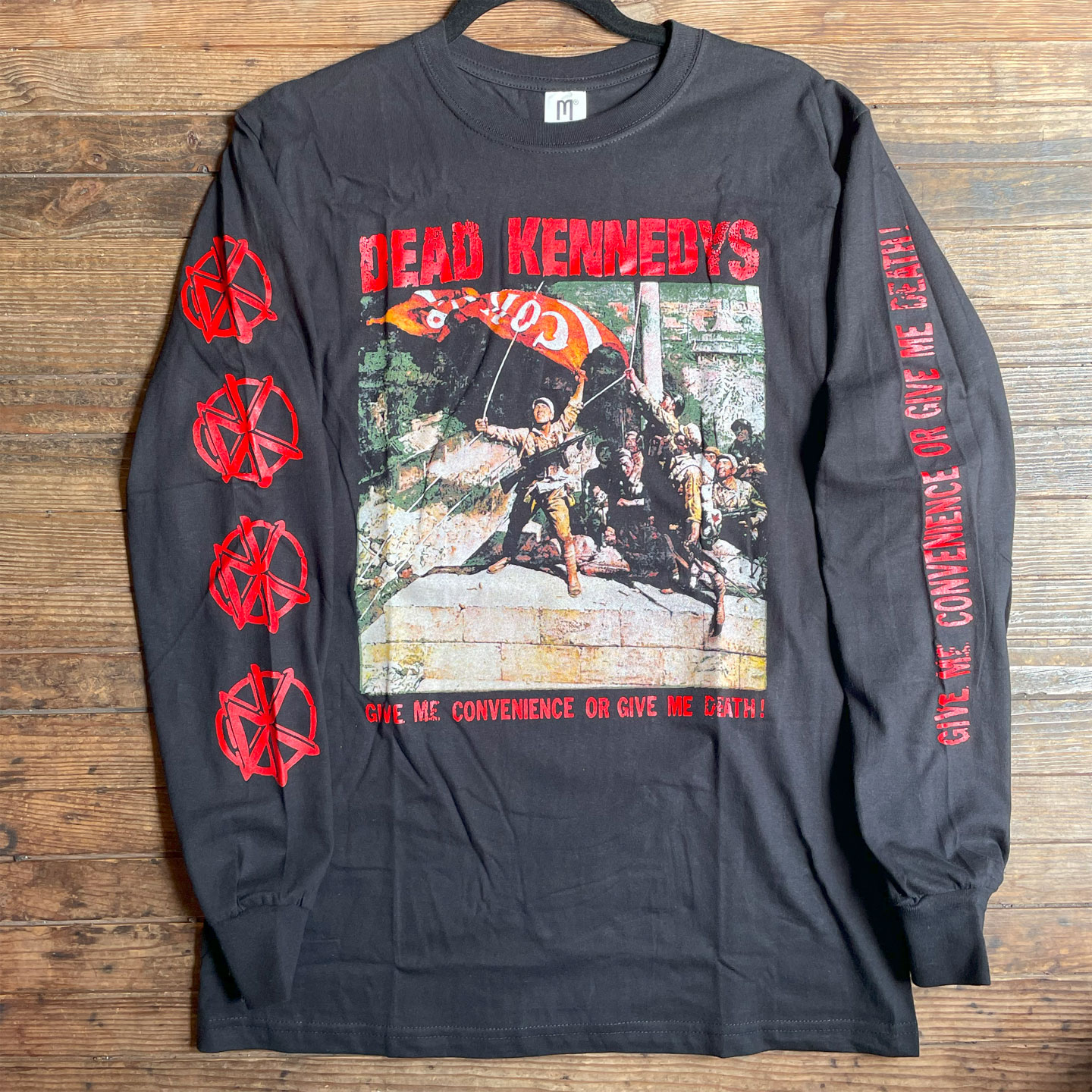 DEAD KENNEDYS ロングスリーブTシャツ Give Me Convenience or Give Me Death