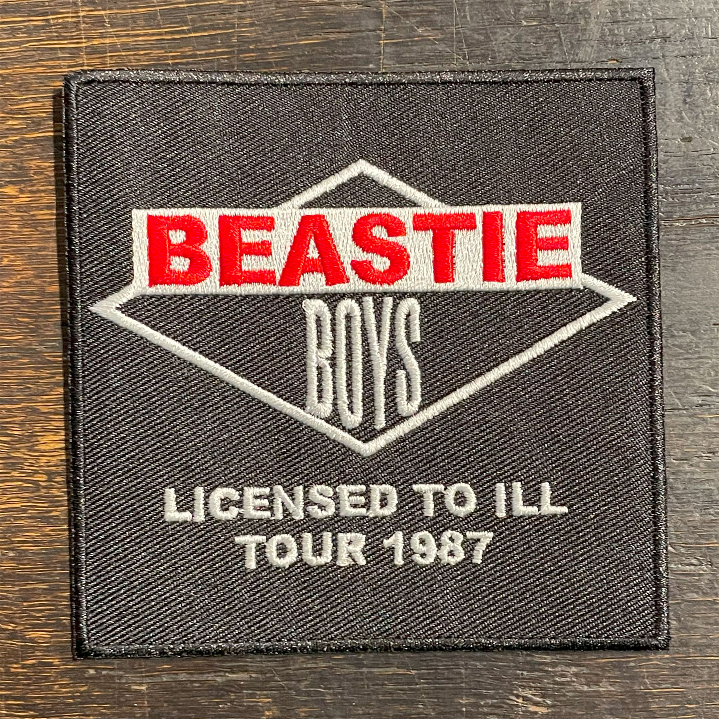 BEASTIE BOYS 刺繍ワッペン TOUR 1987