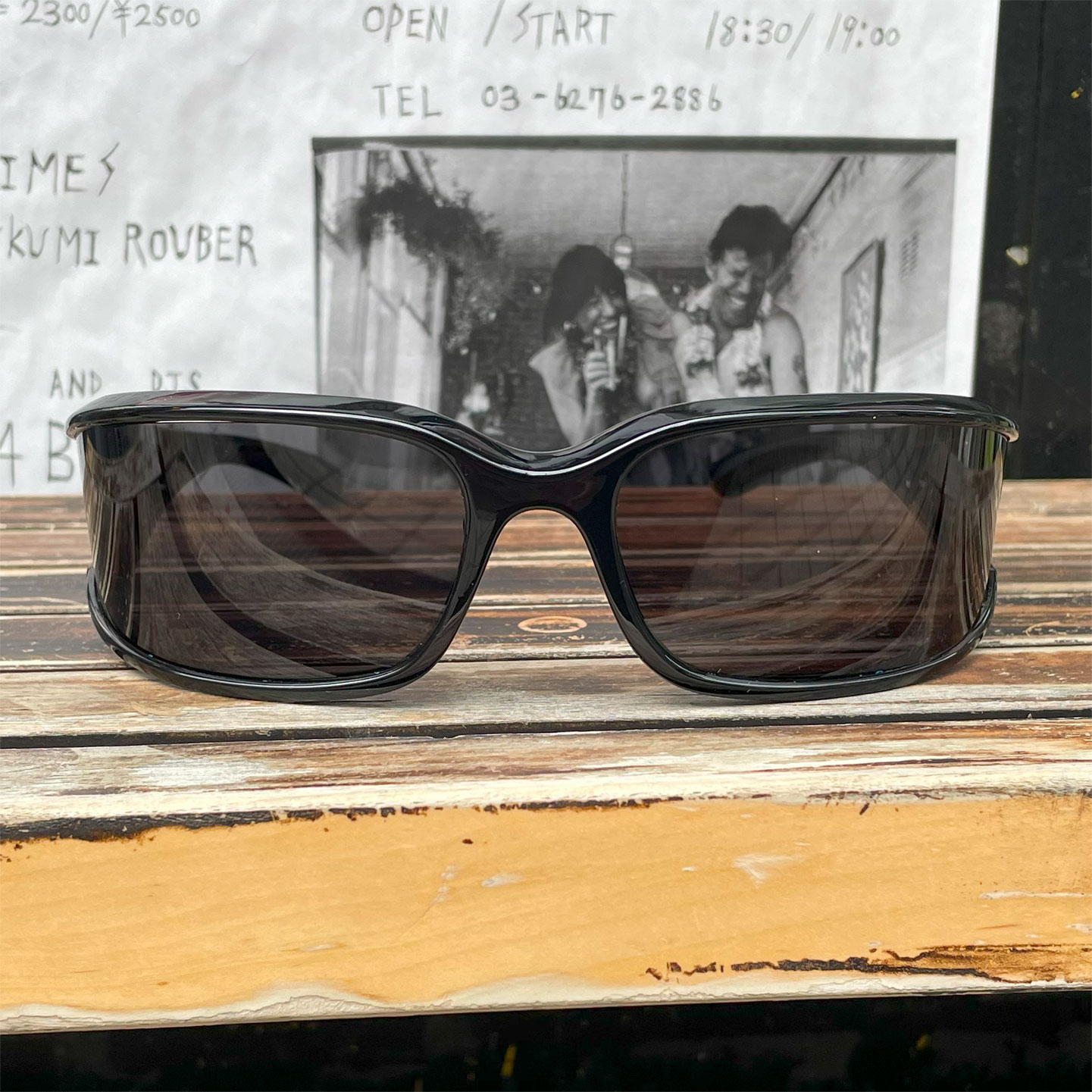 PUNK SUNGLASS CATS EYE BLACK