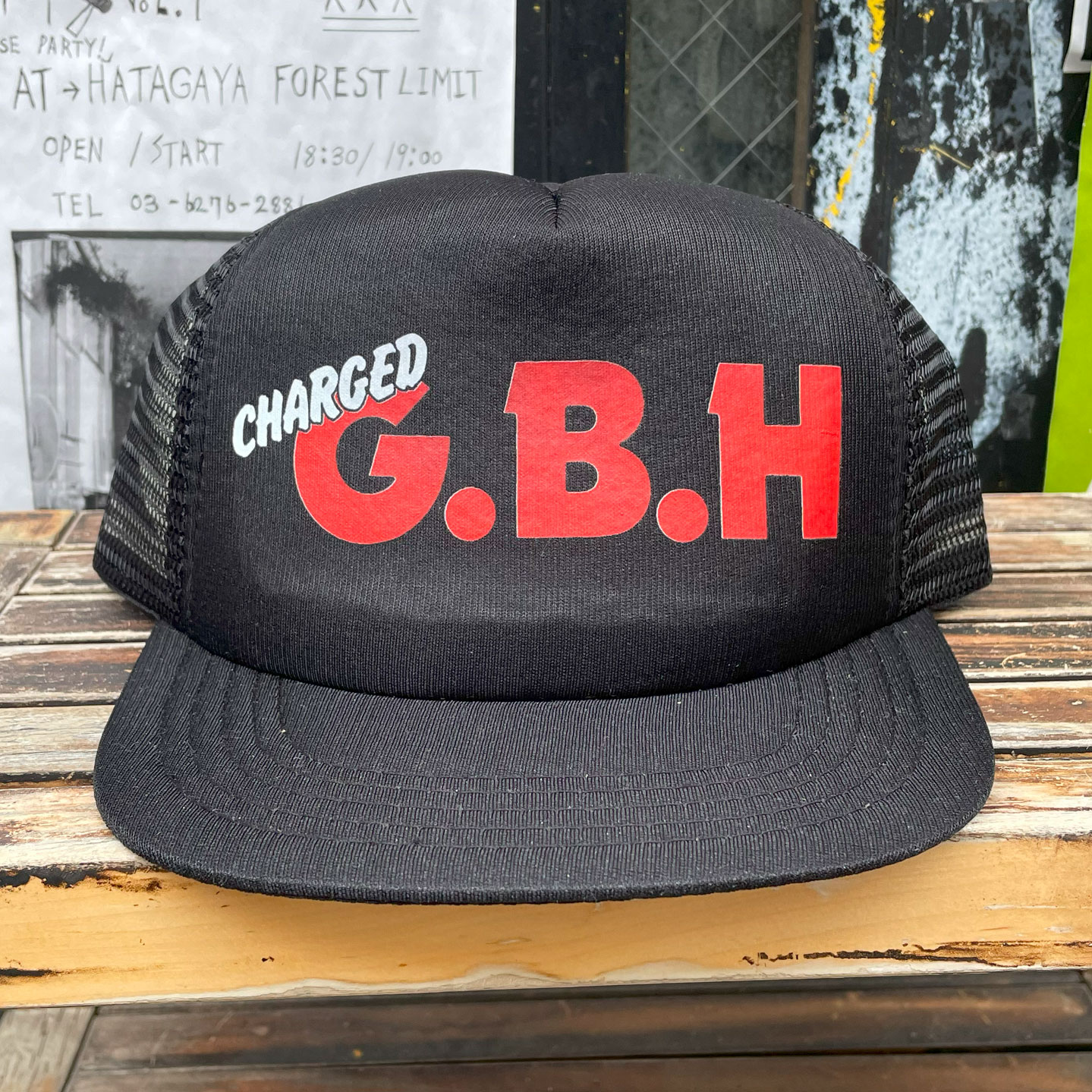 G.B.H メッシュキャップ LOGO