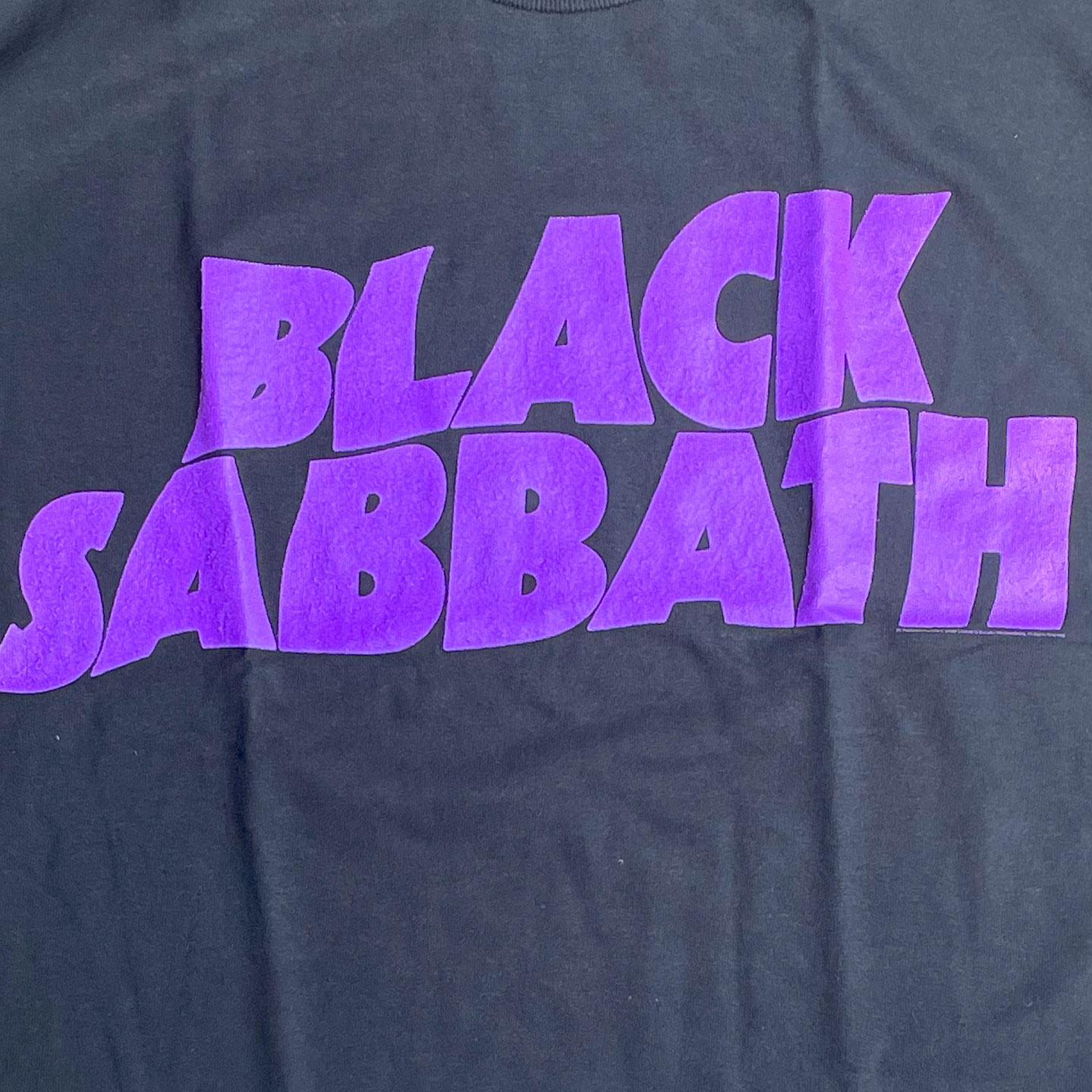 BLACK SABBATH Tシャツ LOGO オフィシャル！