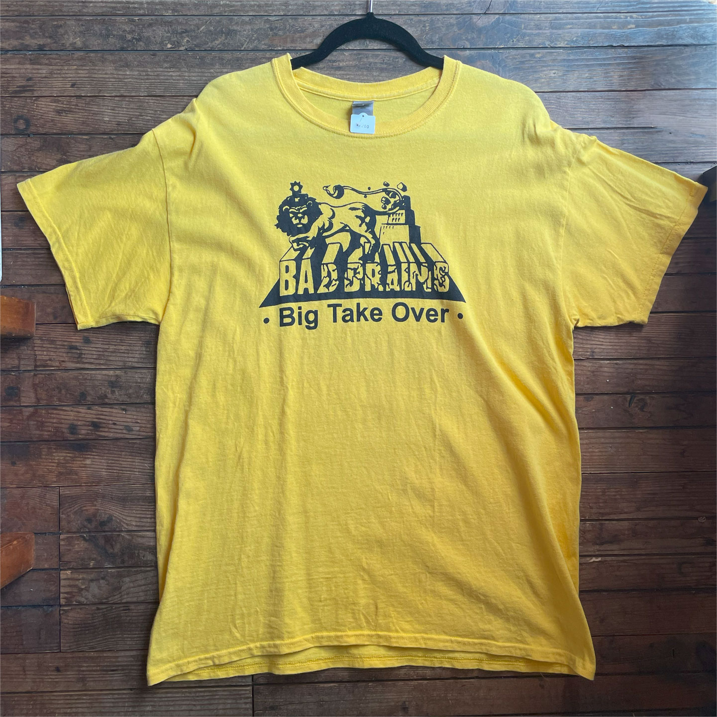 USED! BAD BRAINS Tシャツ Big Take Over