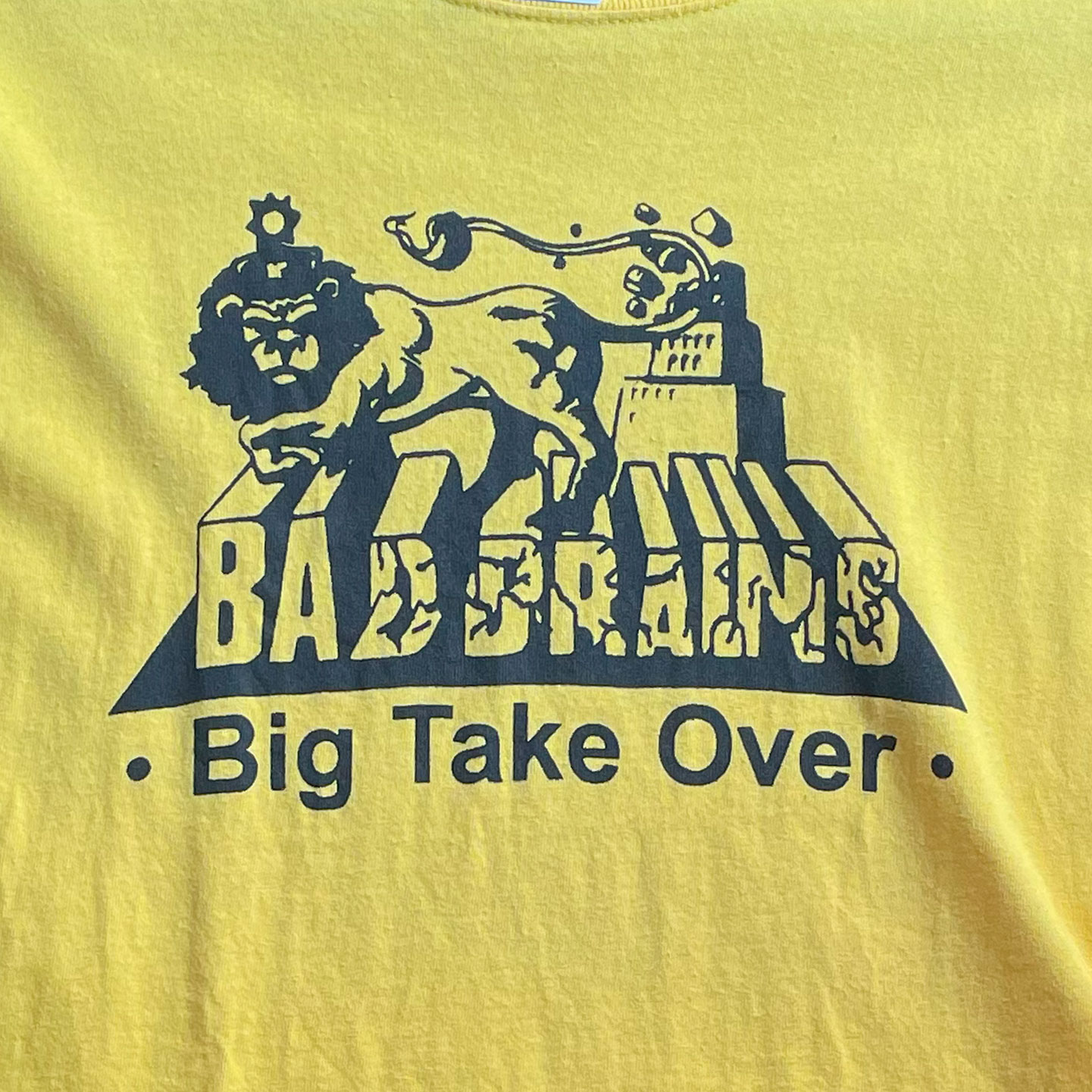 USED! BAD BRAINS Tシャツ Big Take Over