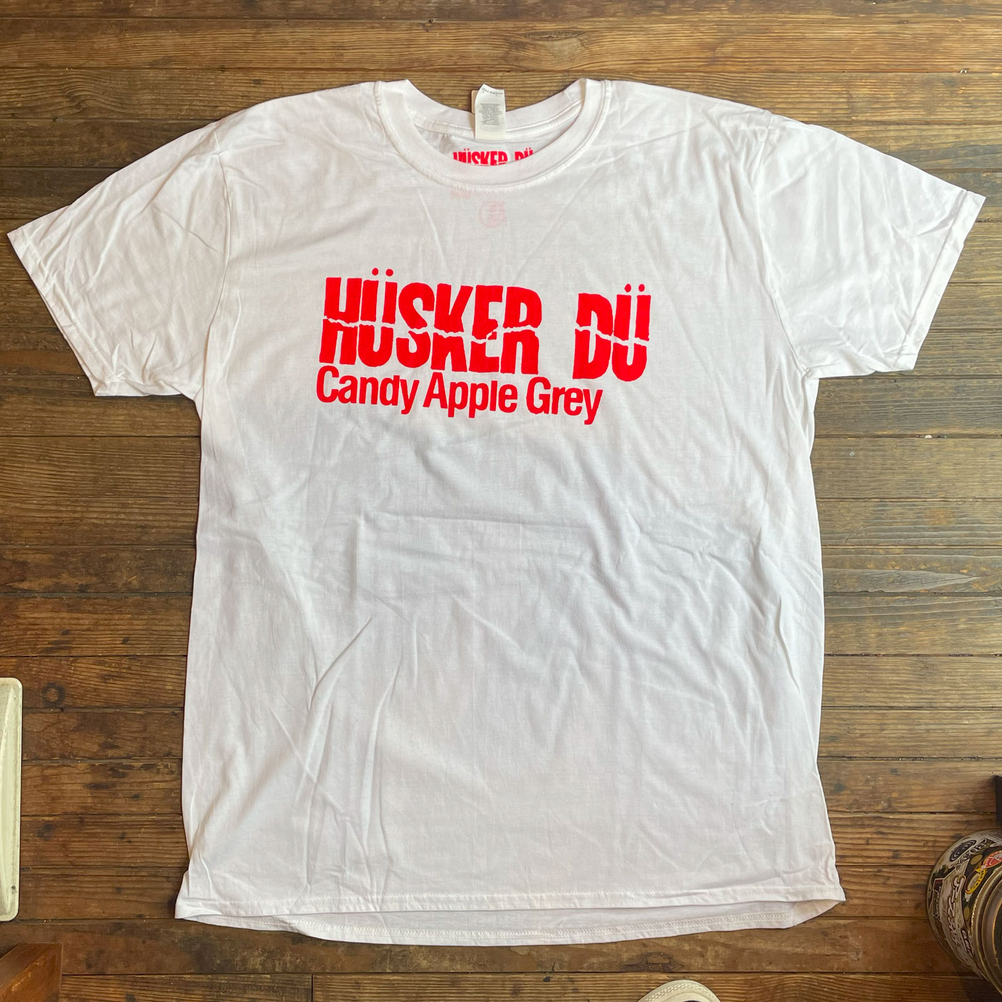 HUSKER DU Tシャツ candy apple grey 2 オフィシャル！