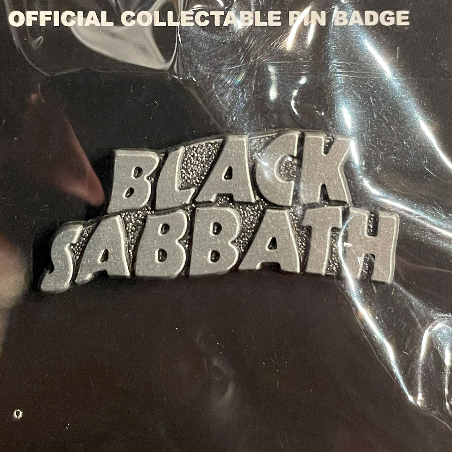 BLACK SABBATH ピンバッジ LOGO