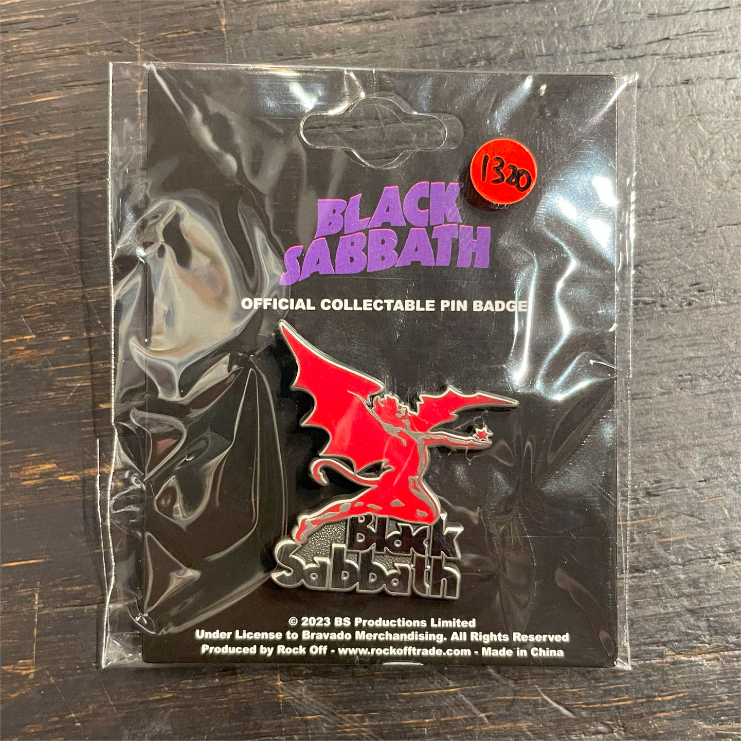 BLACK SABBATH ピンバッジ DEVIL