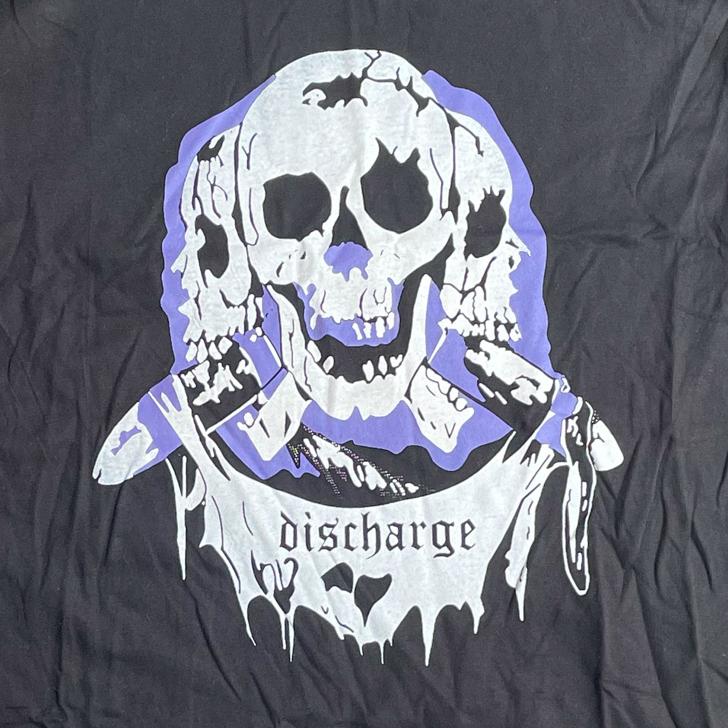 DISCHARGE Tシャツ SKULL