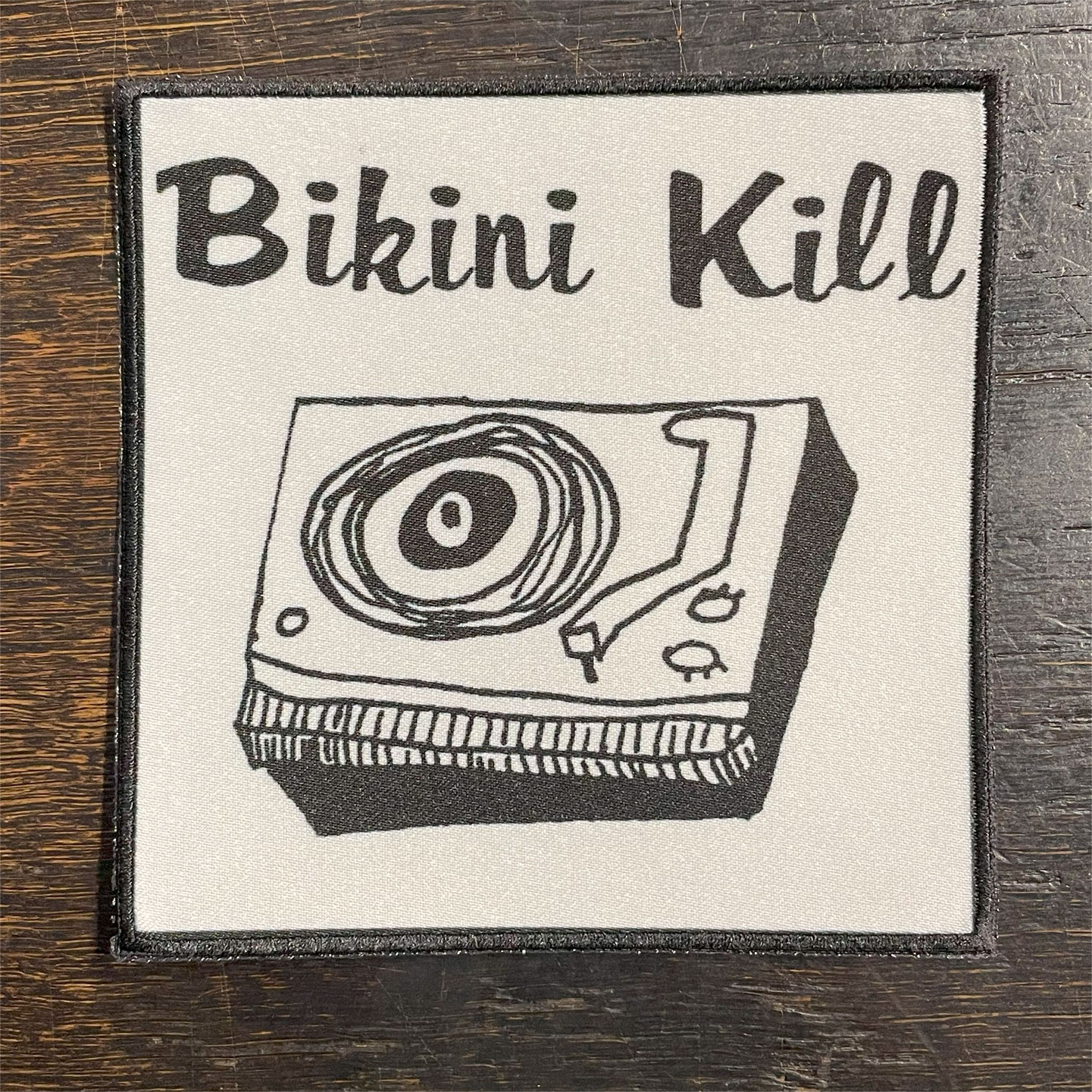 BIKINI KILL ワッペン Player