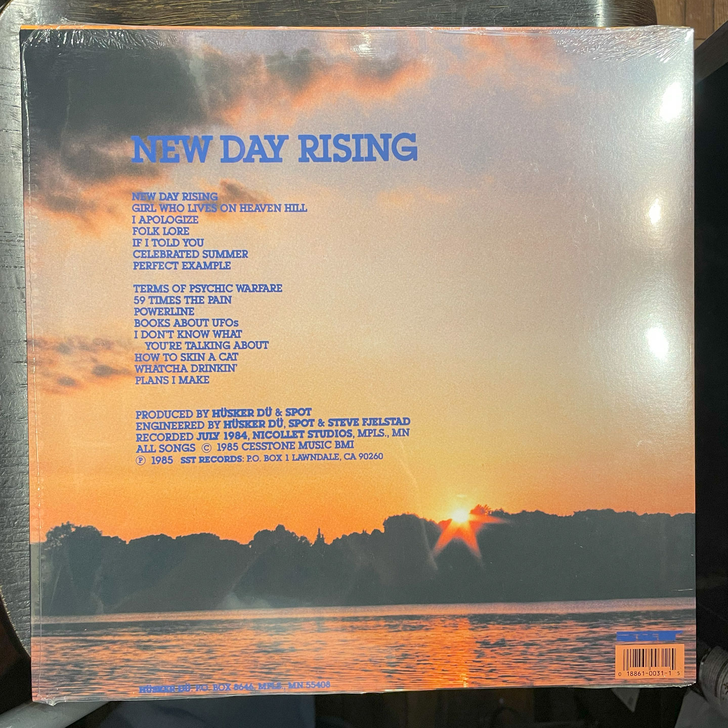 HUSKER DU 12" LP NEW DAY RISING