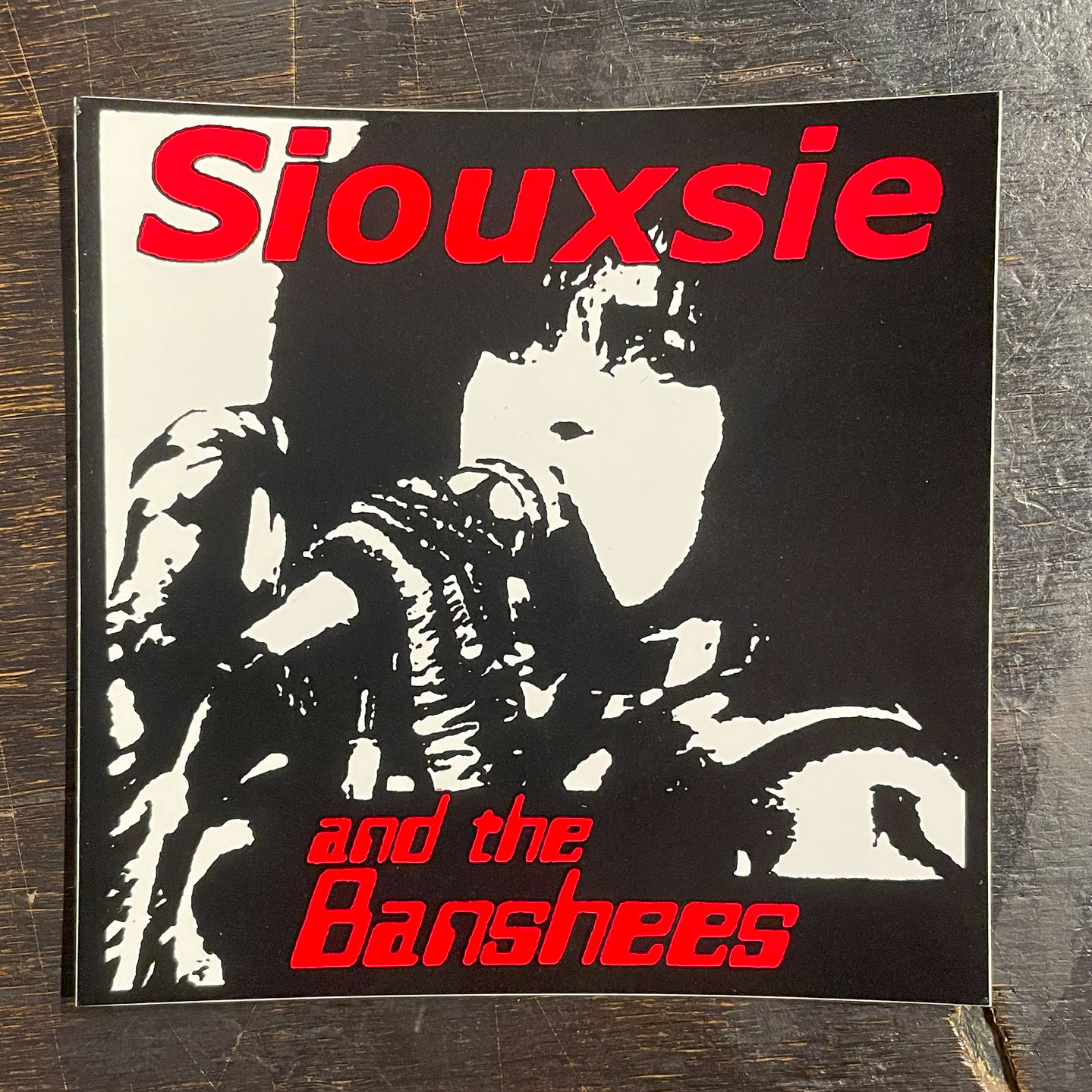 SIOUXSIE & THE BANSHEES ステッカー