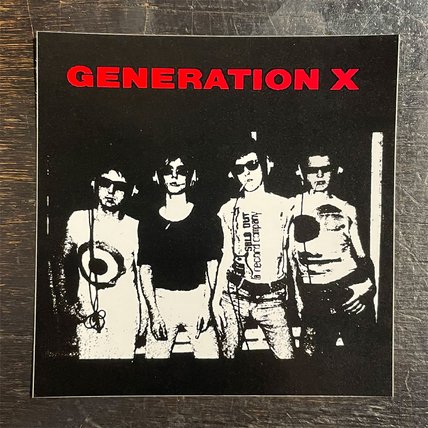 GENERATION X ステッカー PHOTO