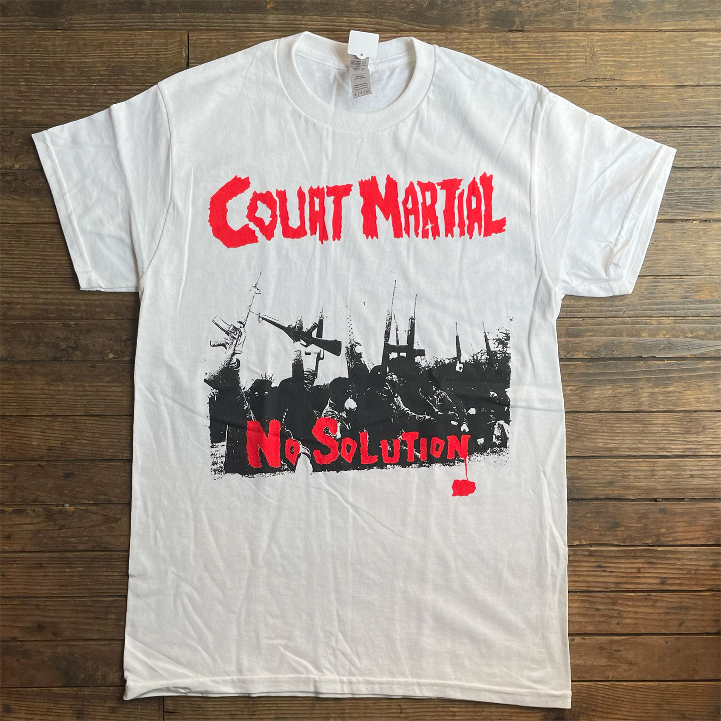 Court Martial Tシャツ No Solution オフィシャル！