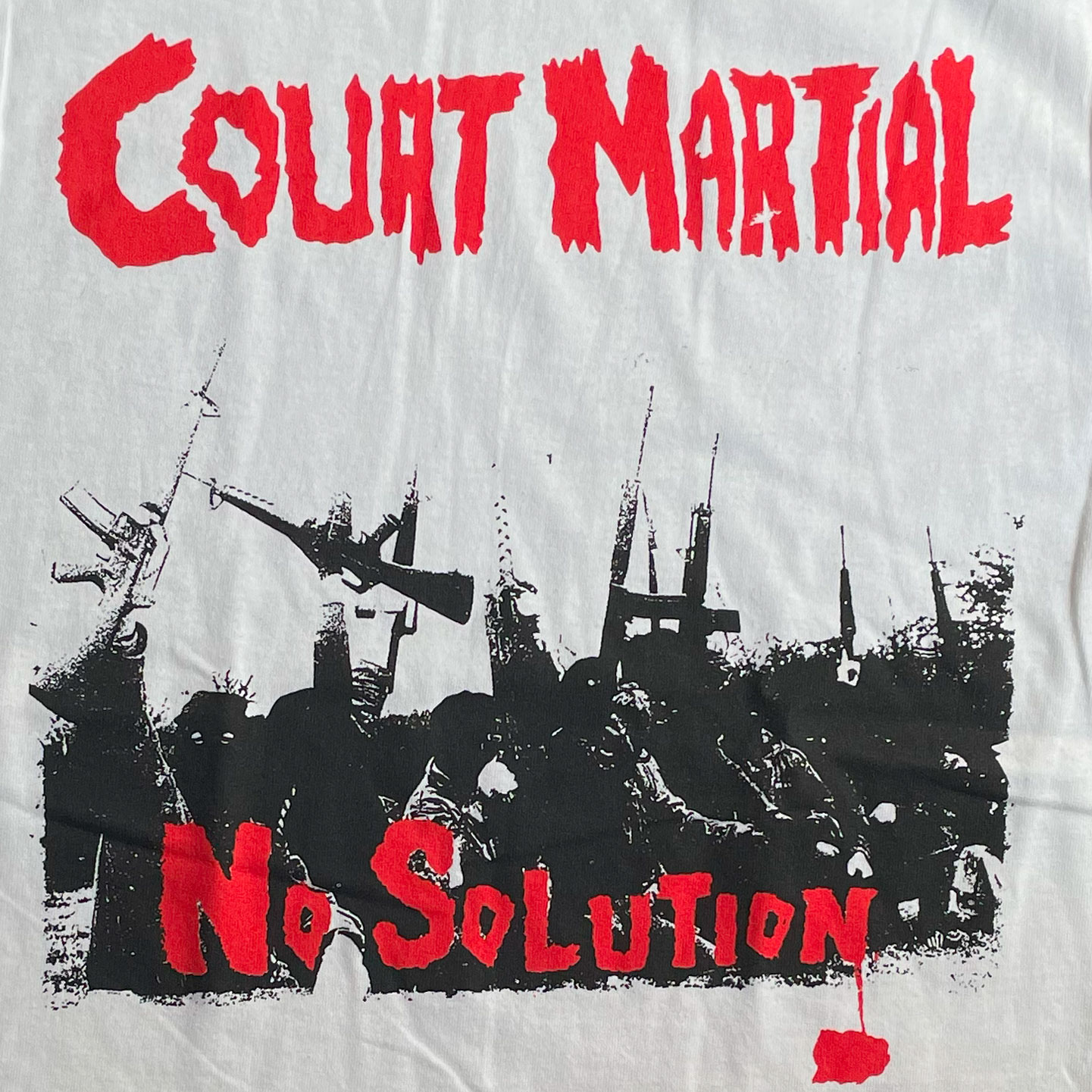 Court Martial Tシャツ No Solution オフィシャル！