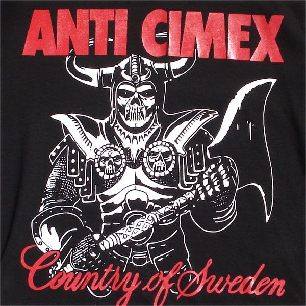 ANTI CIMEX Tシャツ Country of sweden