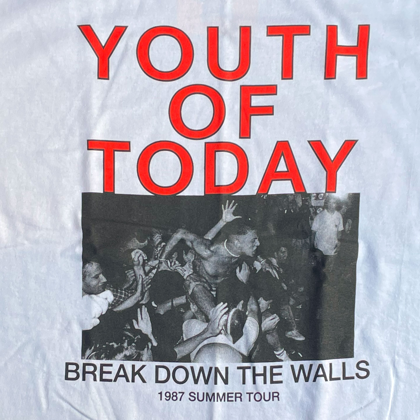 YOUTH OF TODAY Tシャツ 1987 SUMMER OUR オフィシャル！