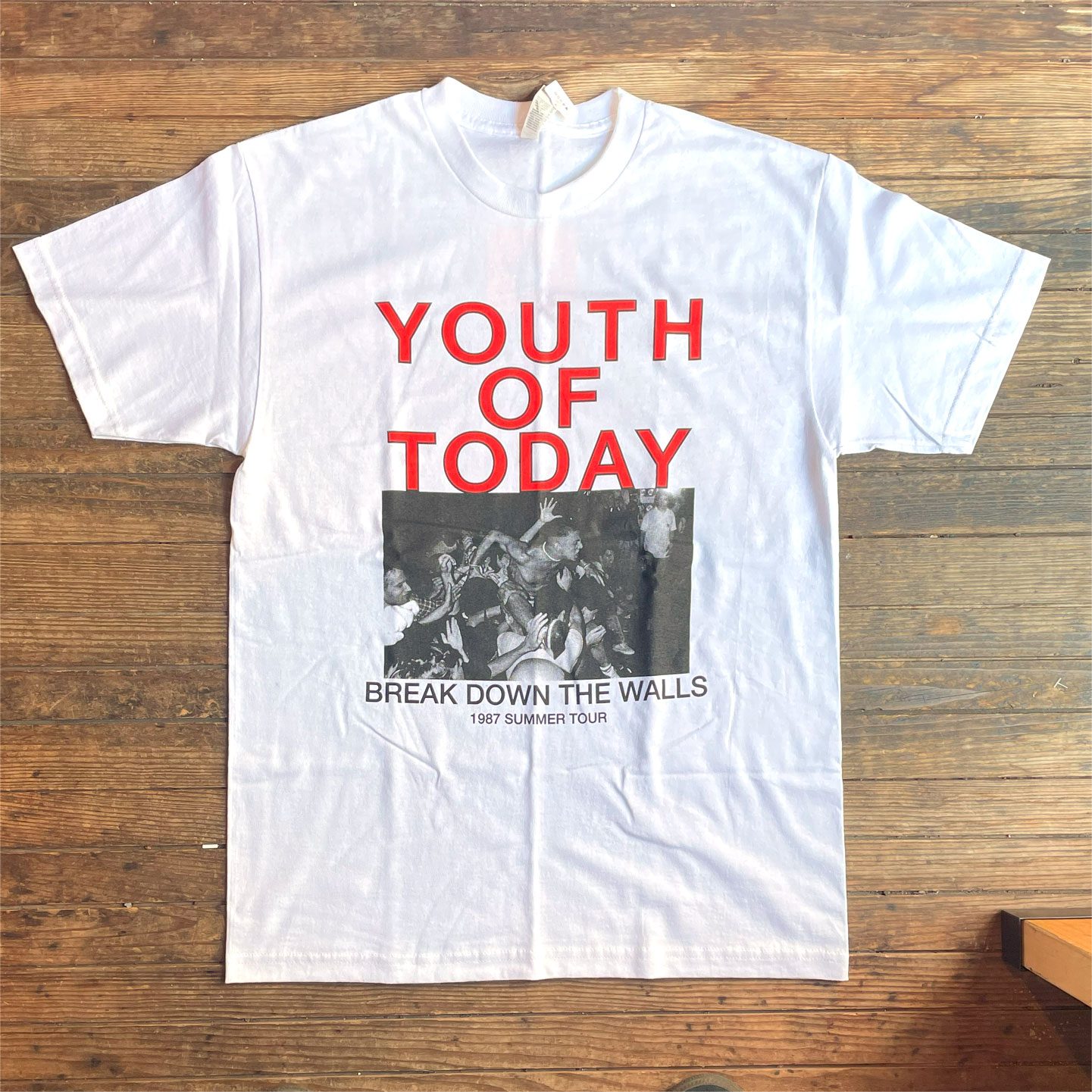 YOUTH OF TODAY Tシャツ 1987 SUMMER OUR オフィシャル！