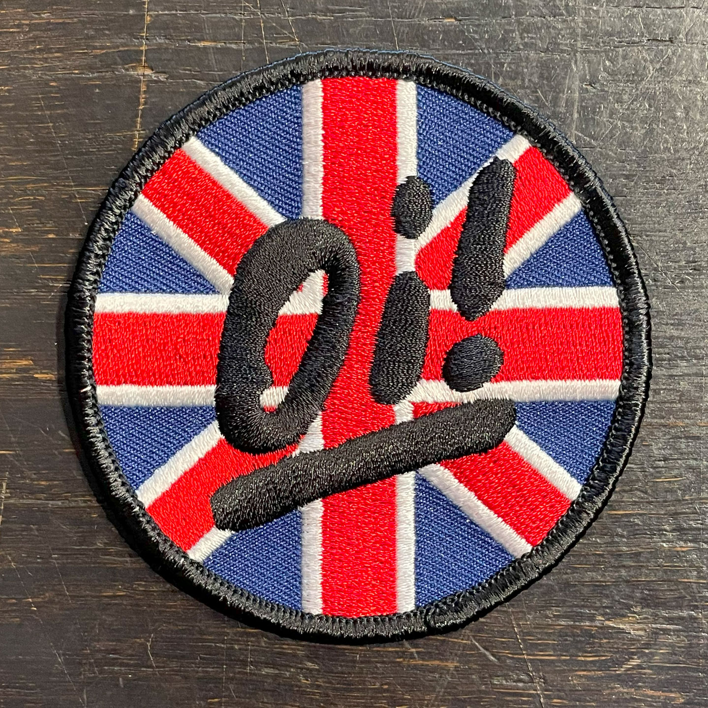 Oi! 刺繍ワッペン Union Jack