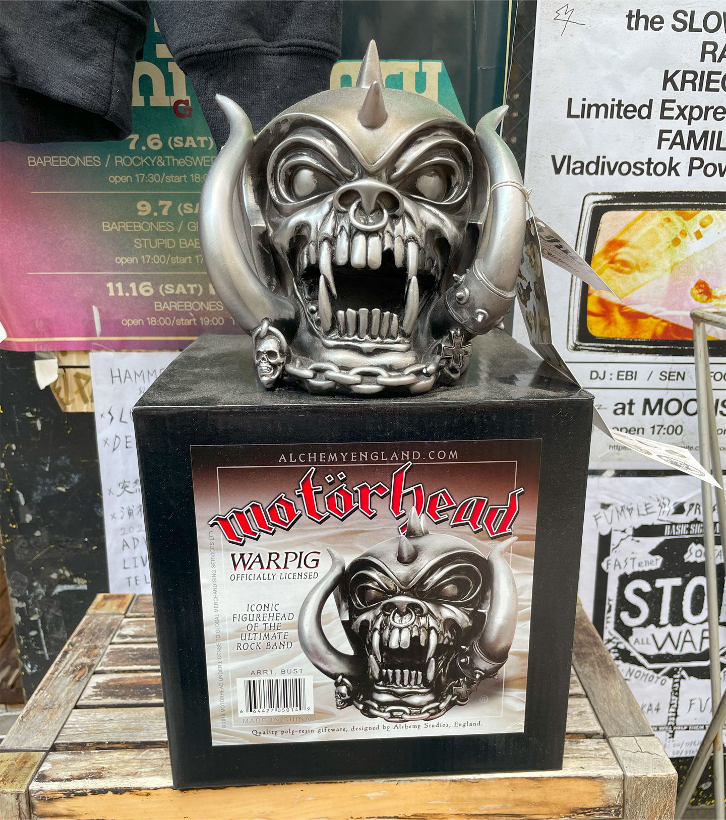 MOTORHEAD フィギュア WARPIG