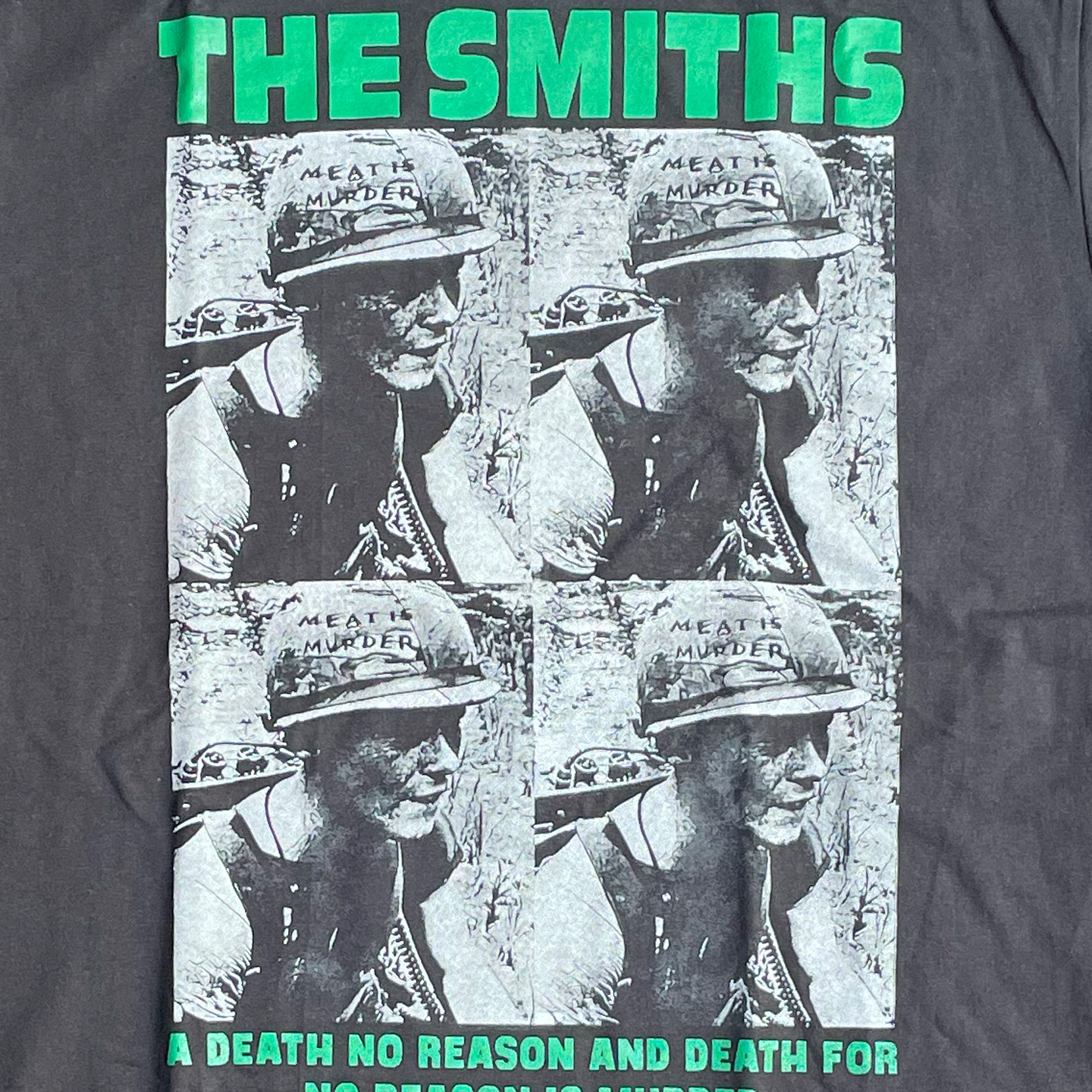 THE SMITHS Tシャツ Meat Is Murder Lyrics