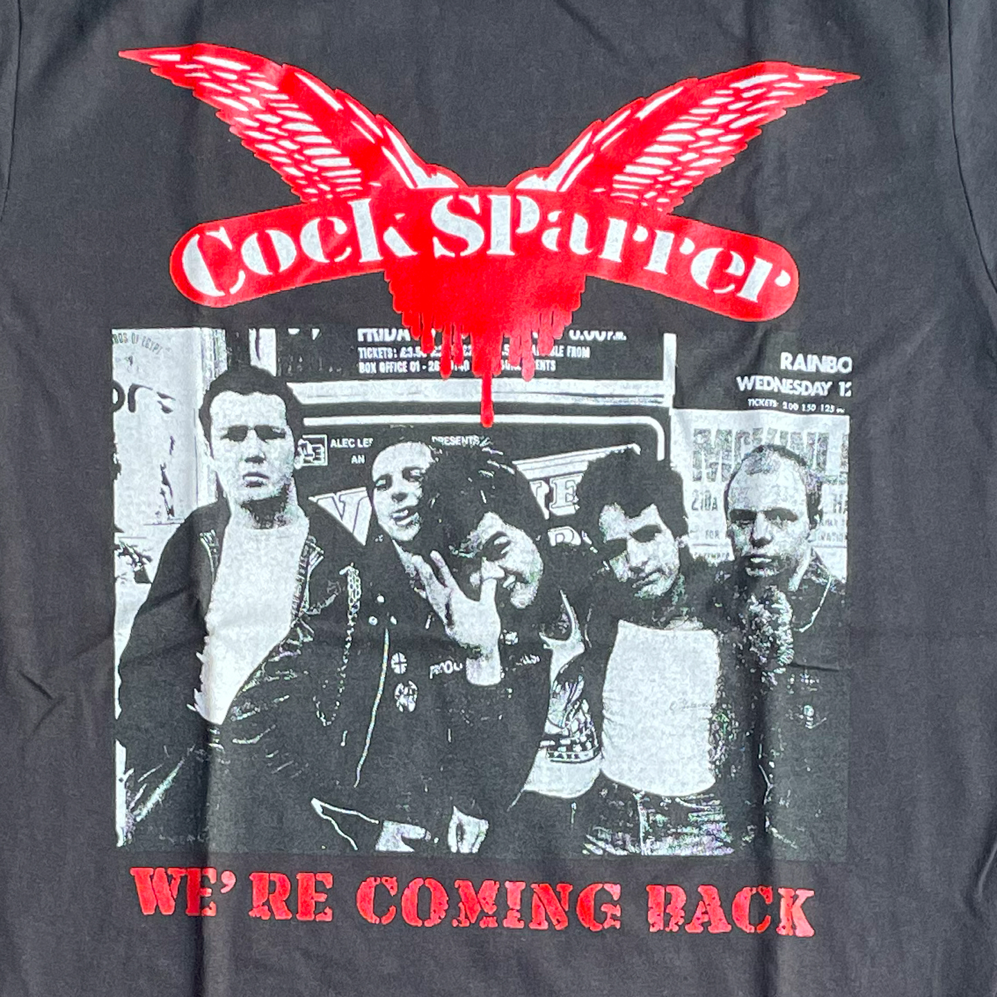 COCK SPARRER Tシャツ We're Coming Back