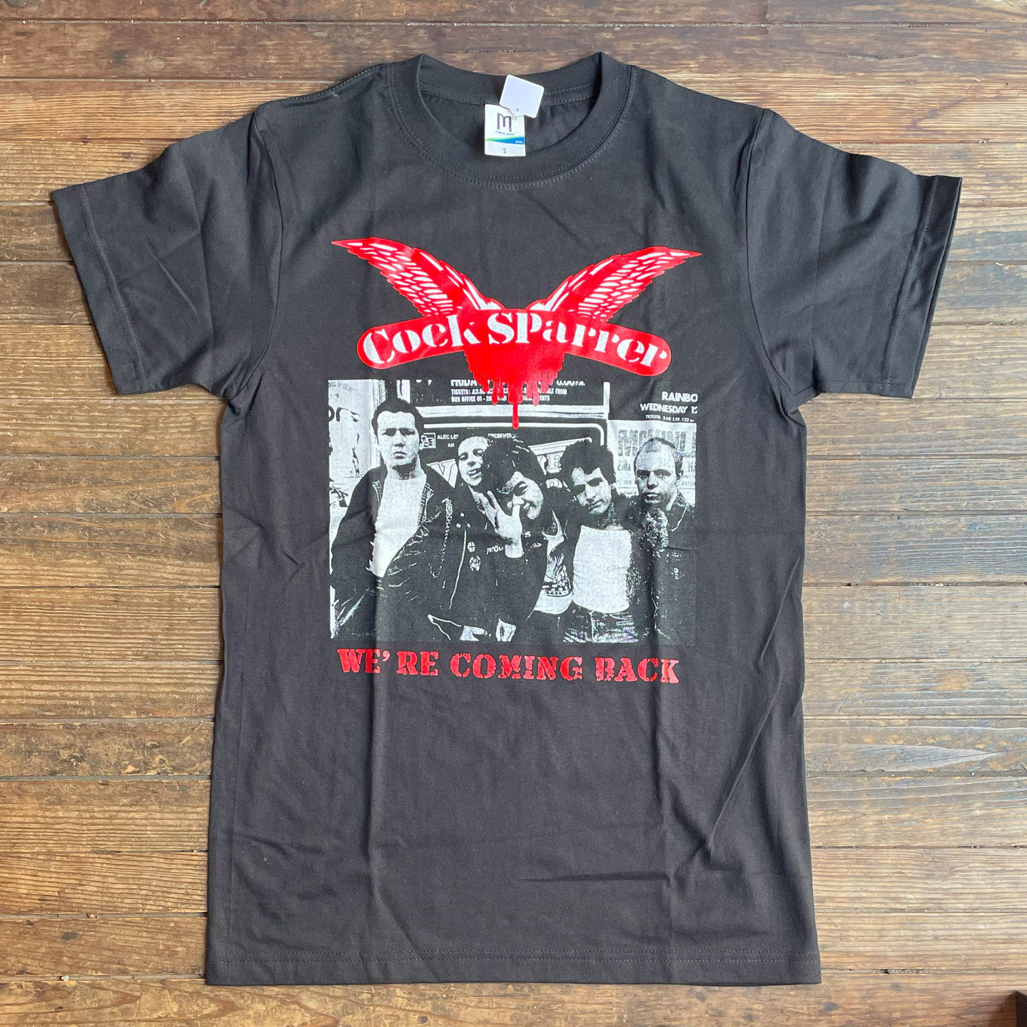 COCK SPARRER Tシャツ We're Coming Back