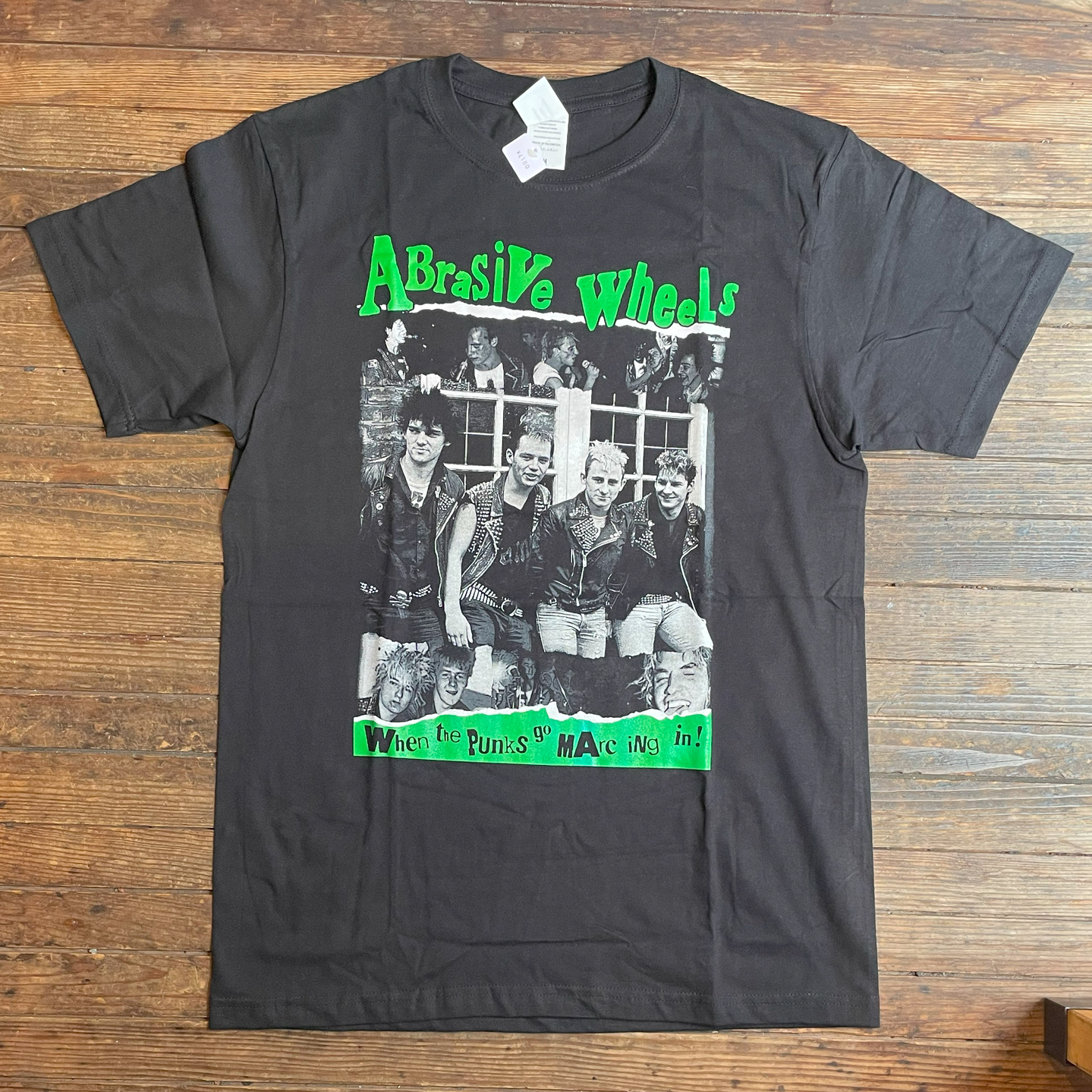 Abrasive Wheels Tシャツ When The Punks Go Marching In !