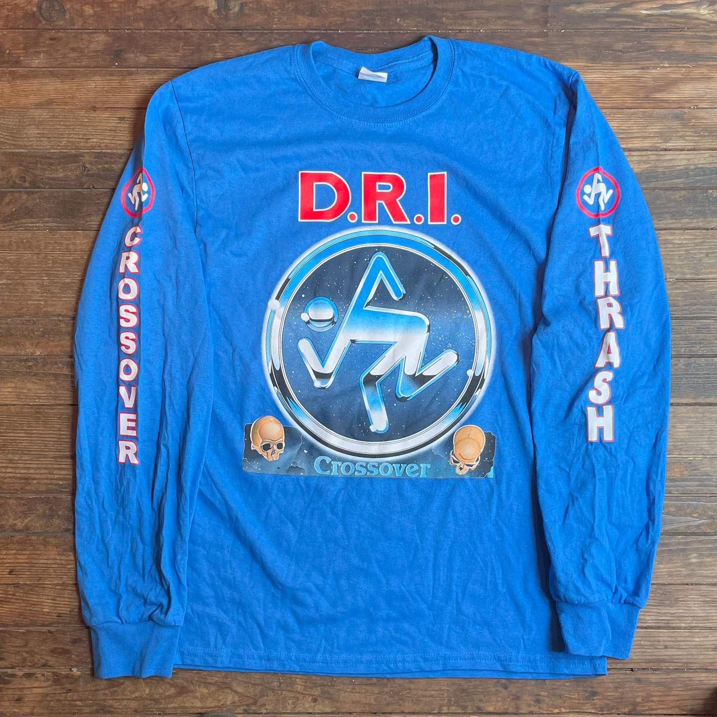 D.R.I. ロングスリーブTシャツ CROSSOVER オフィシャル！