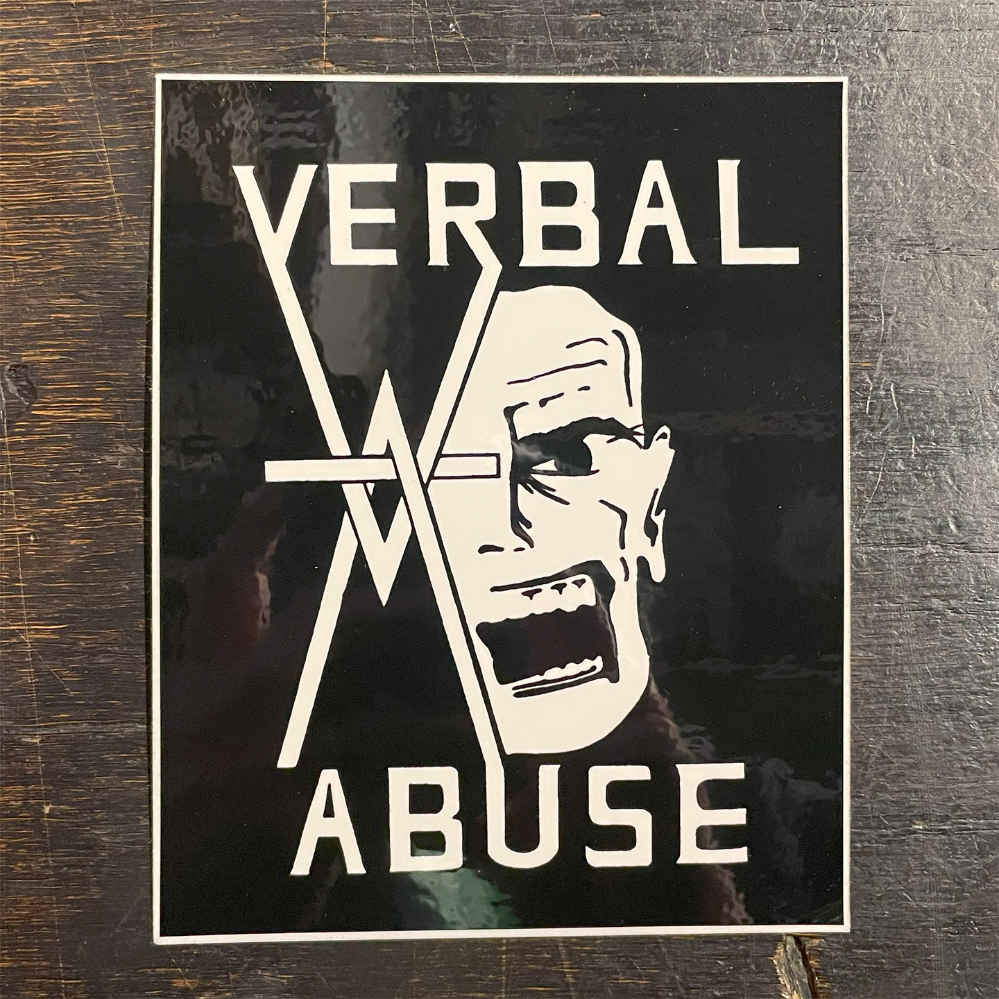 VERBAL ABUSE ステッカー オフィシャル