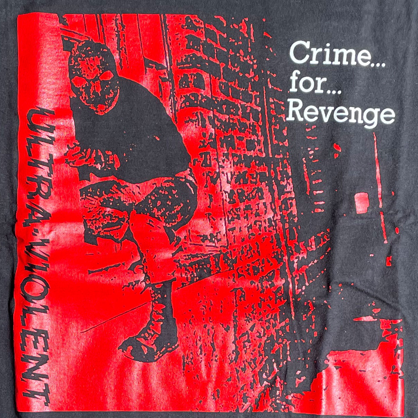 ULTRA VIOLENT Tシャツ crime for revenge